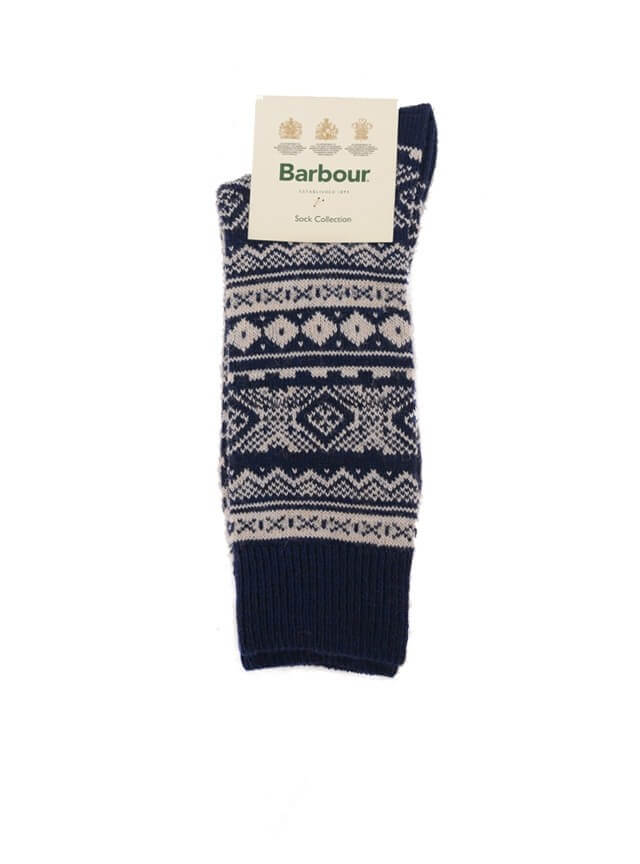 Chausettes Onso Fairisle Navy