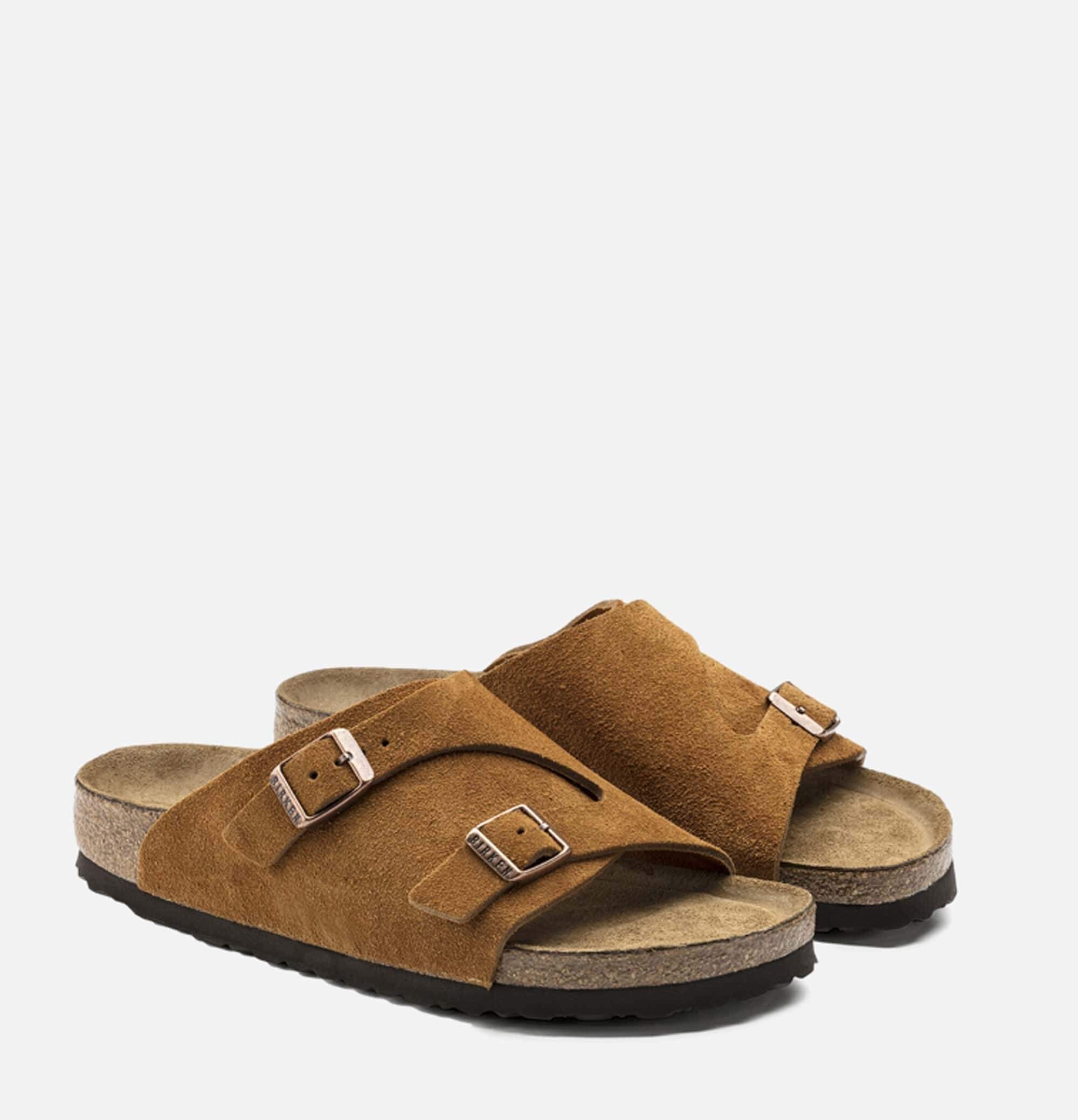 Zurich Sandals Mink Suede