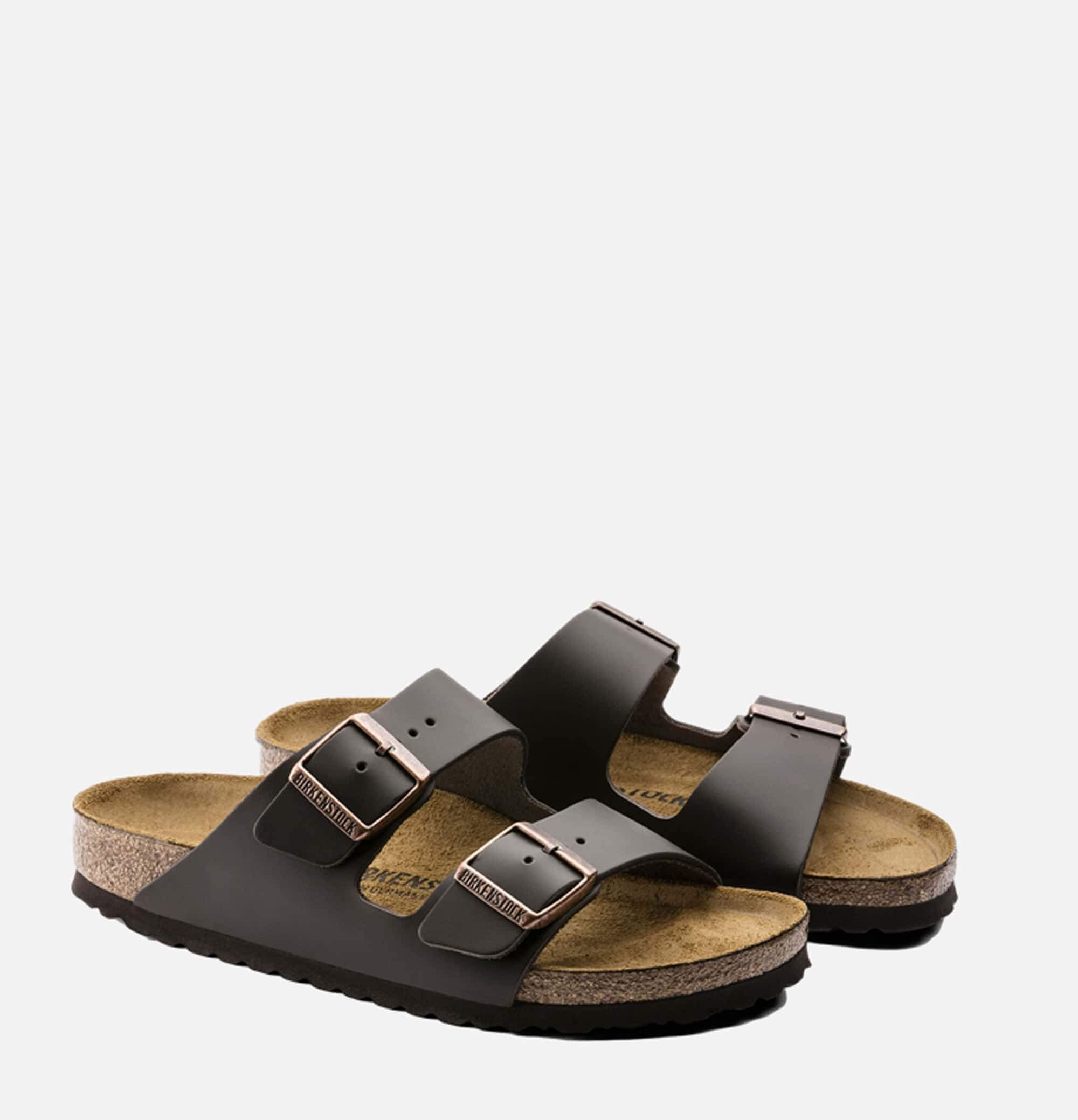 Arizona Sandals Dark Brown