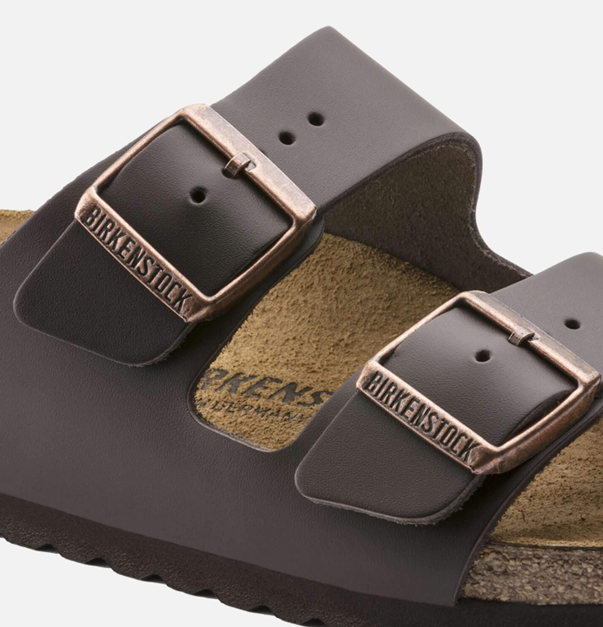 Arizona Sandals Dark Brown