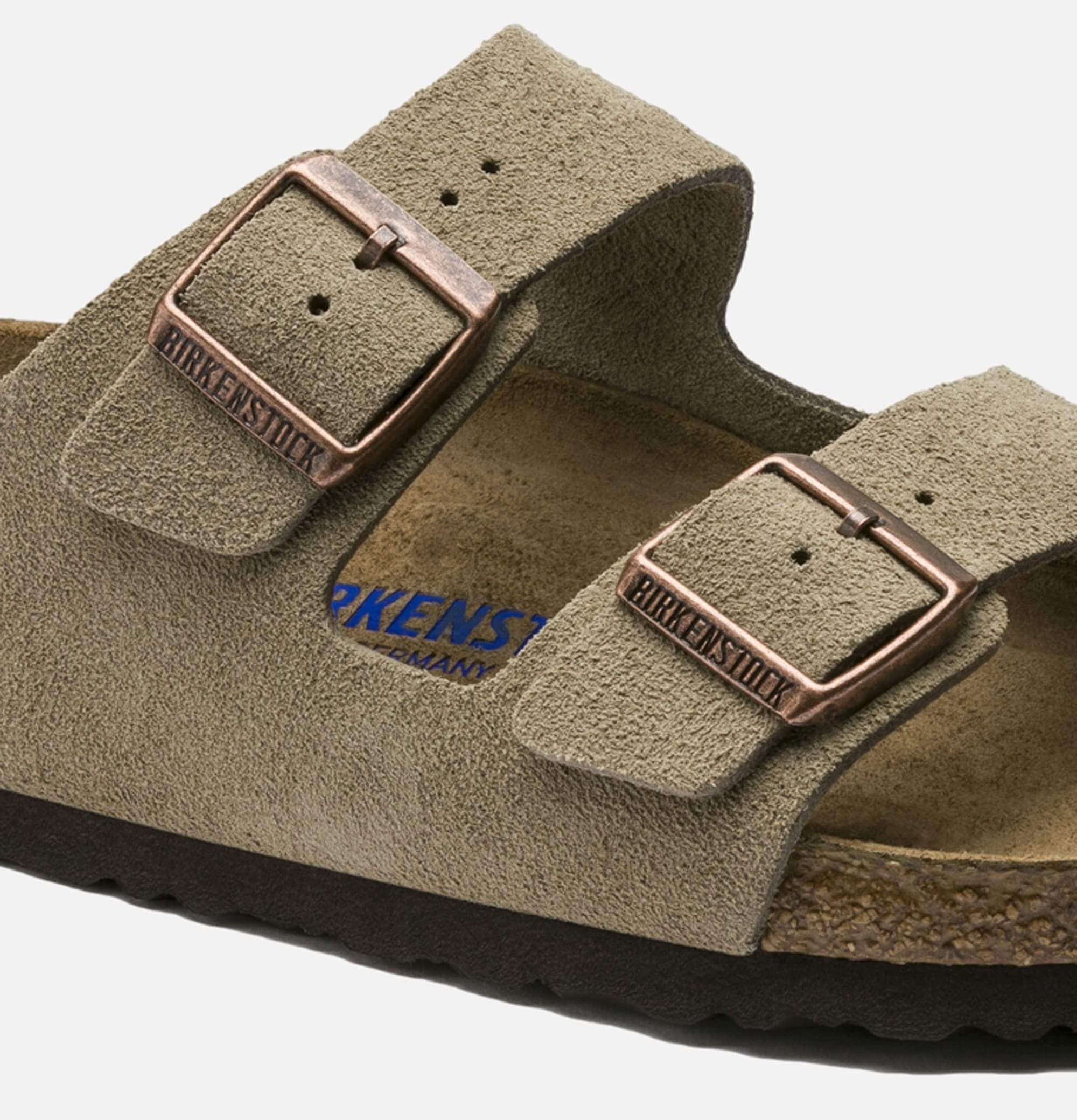 Sandales Arizona Taupe Soft Footbed