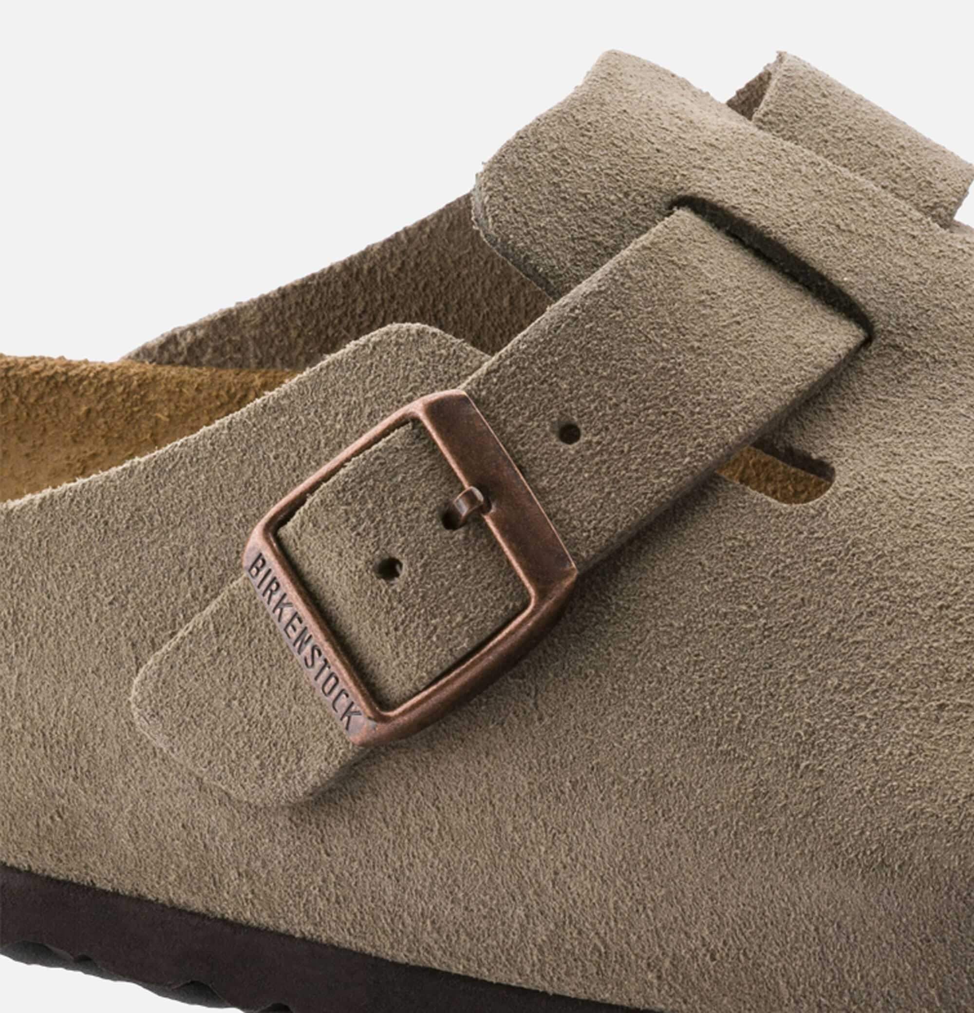 Boston Sandales Taupe Soft Footbed