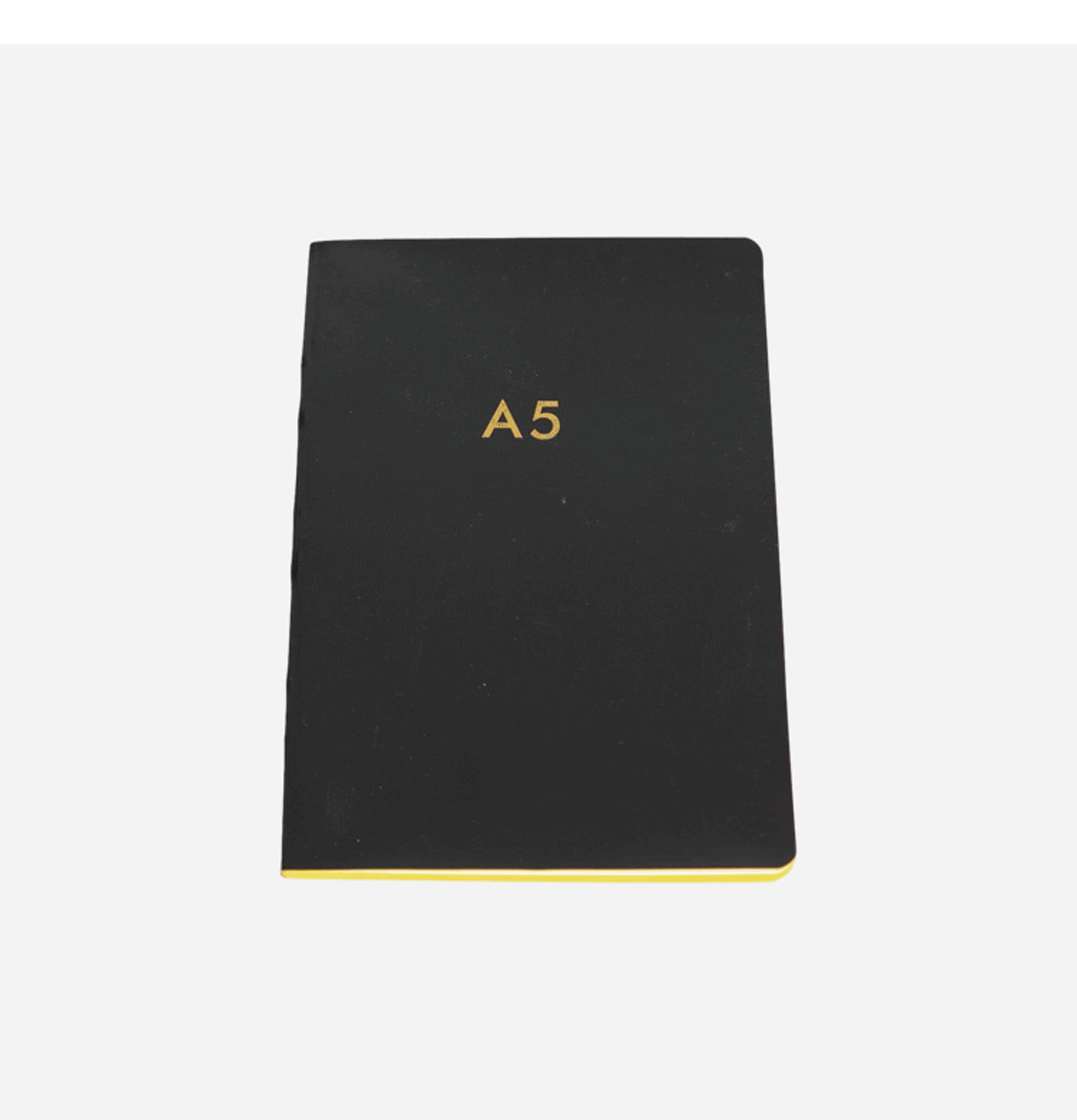 A5 Notebook Yellow