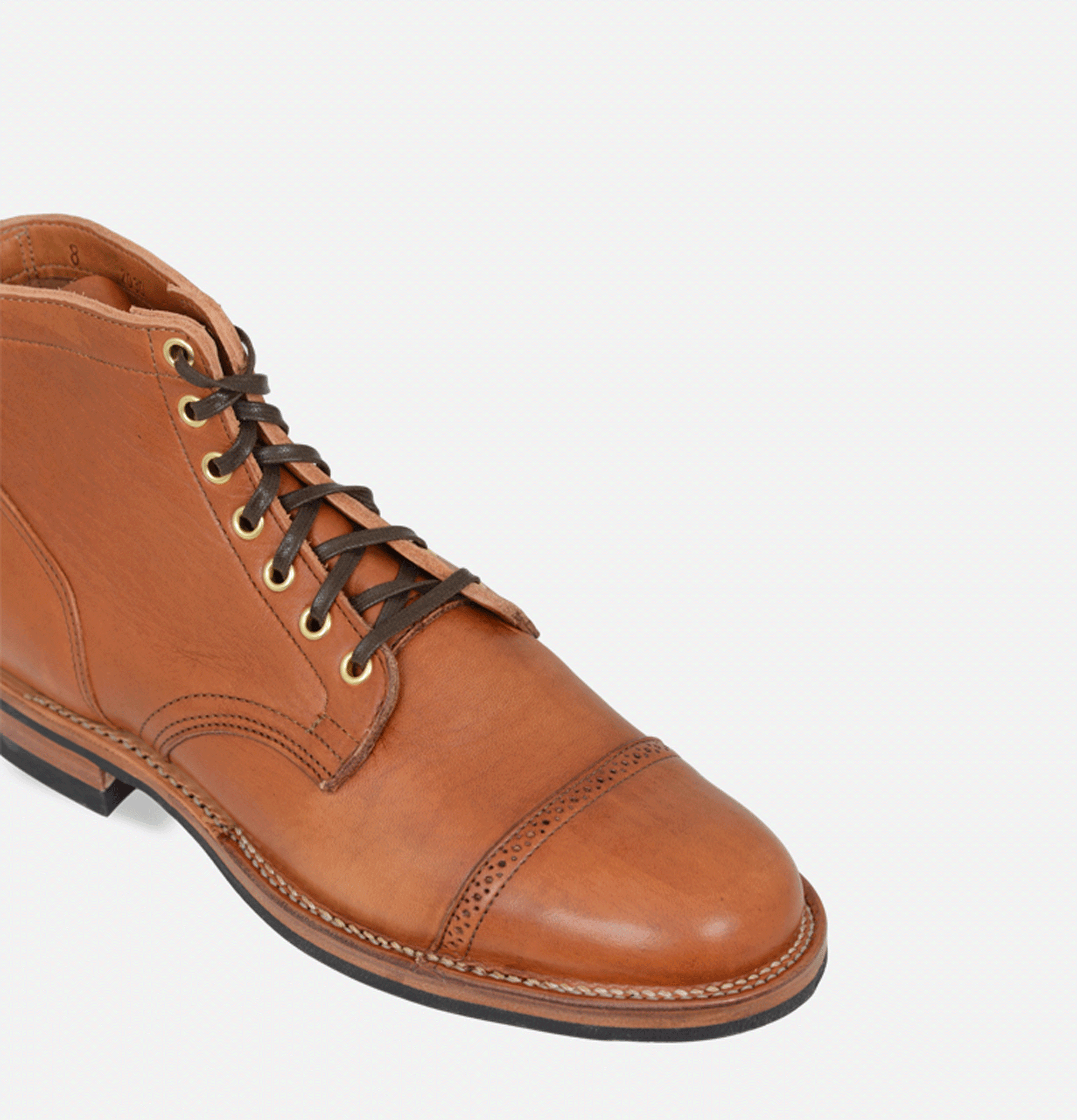 Viberg Service Boot Natural Chestnut