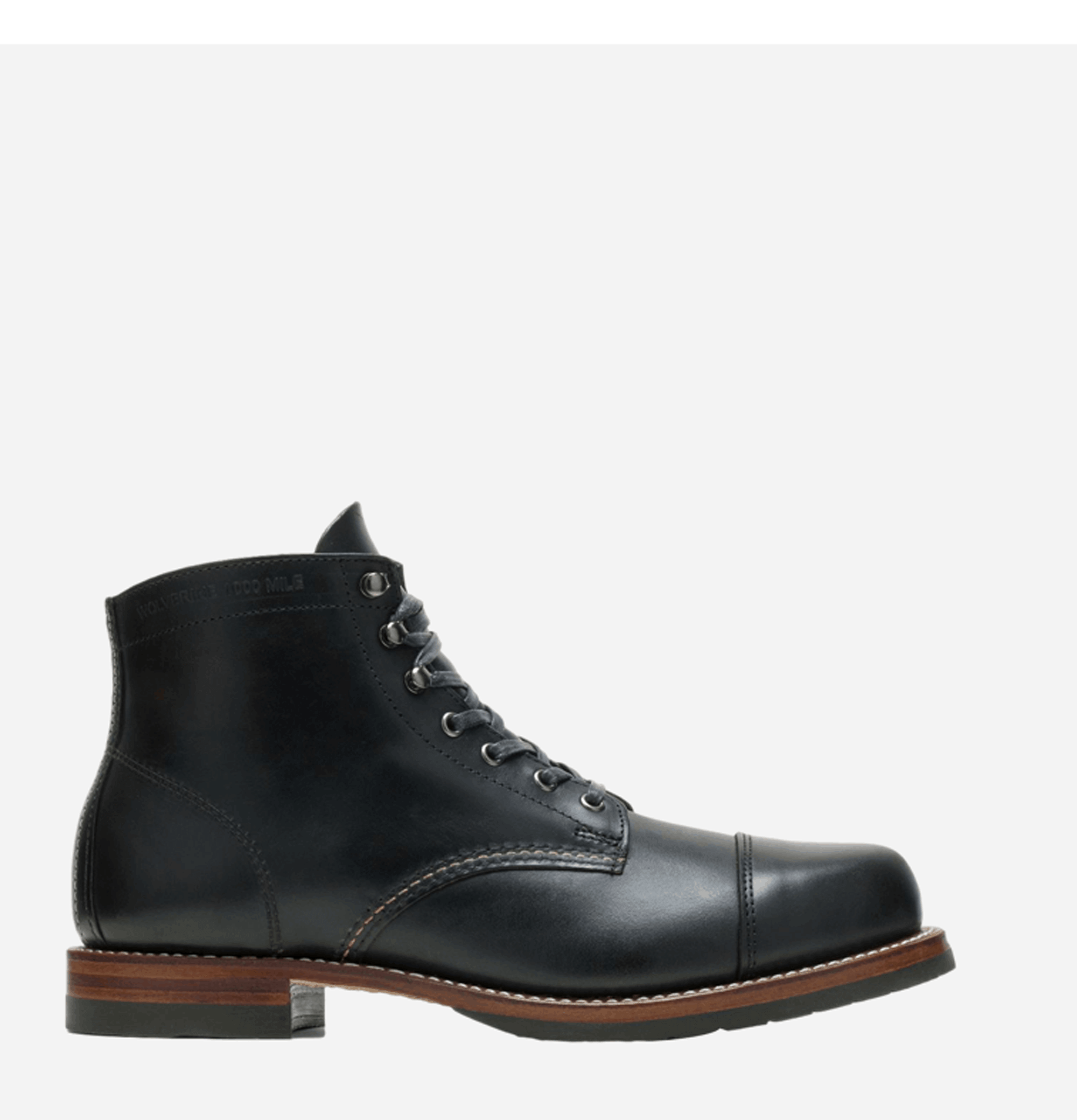 Wolverine 1000 Mile Boots Cap Toe Black Royalcheese Paris Royalcheese