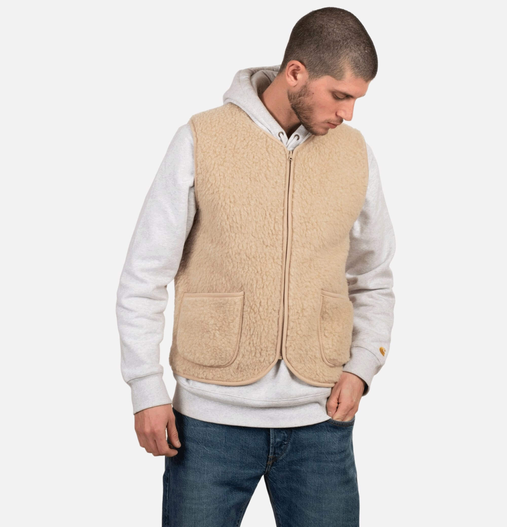 Pepitco Vest Beige