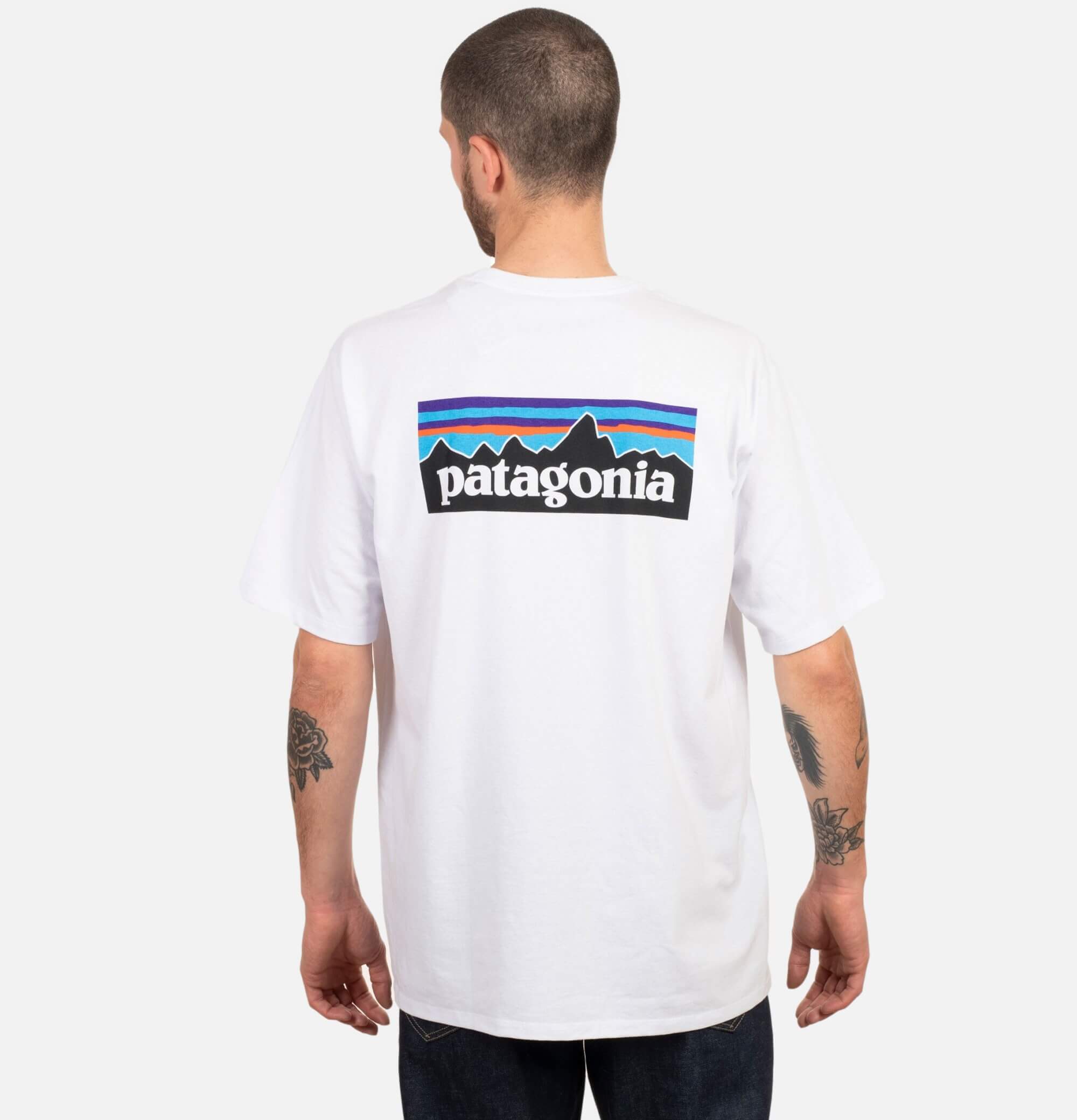 patagonia t shirt white