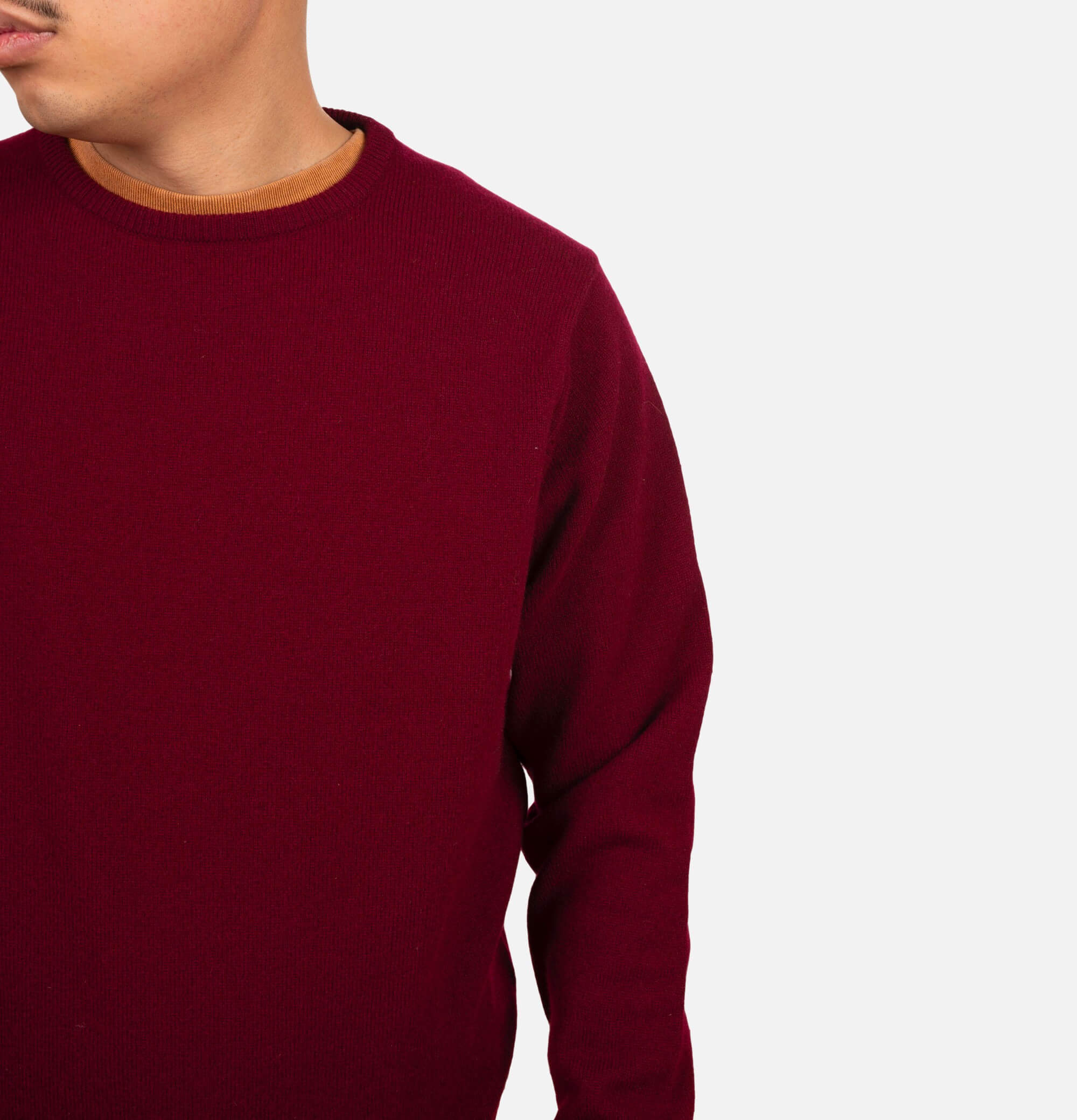 William Lockie Pull Col Rond Bordeaux