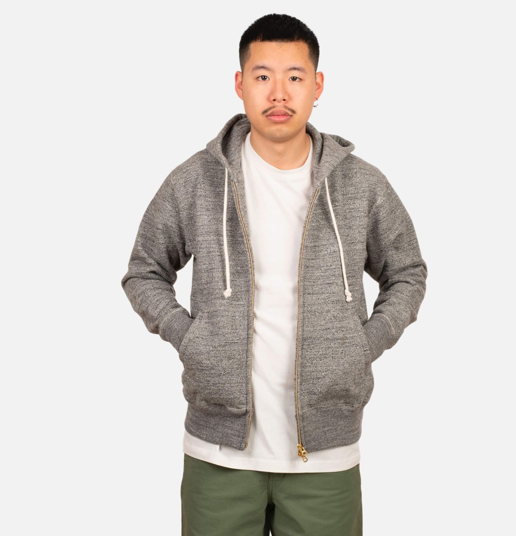 Jackman Parka Sweatshirt Charcoal 