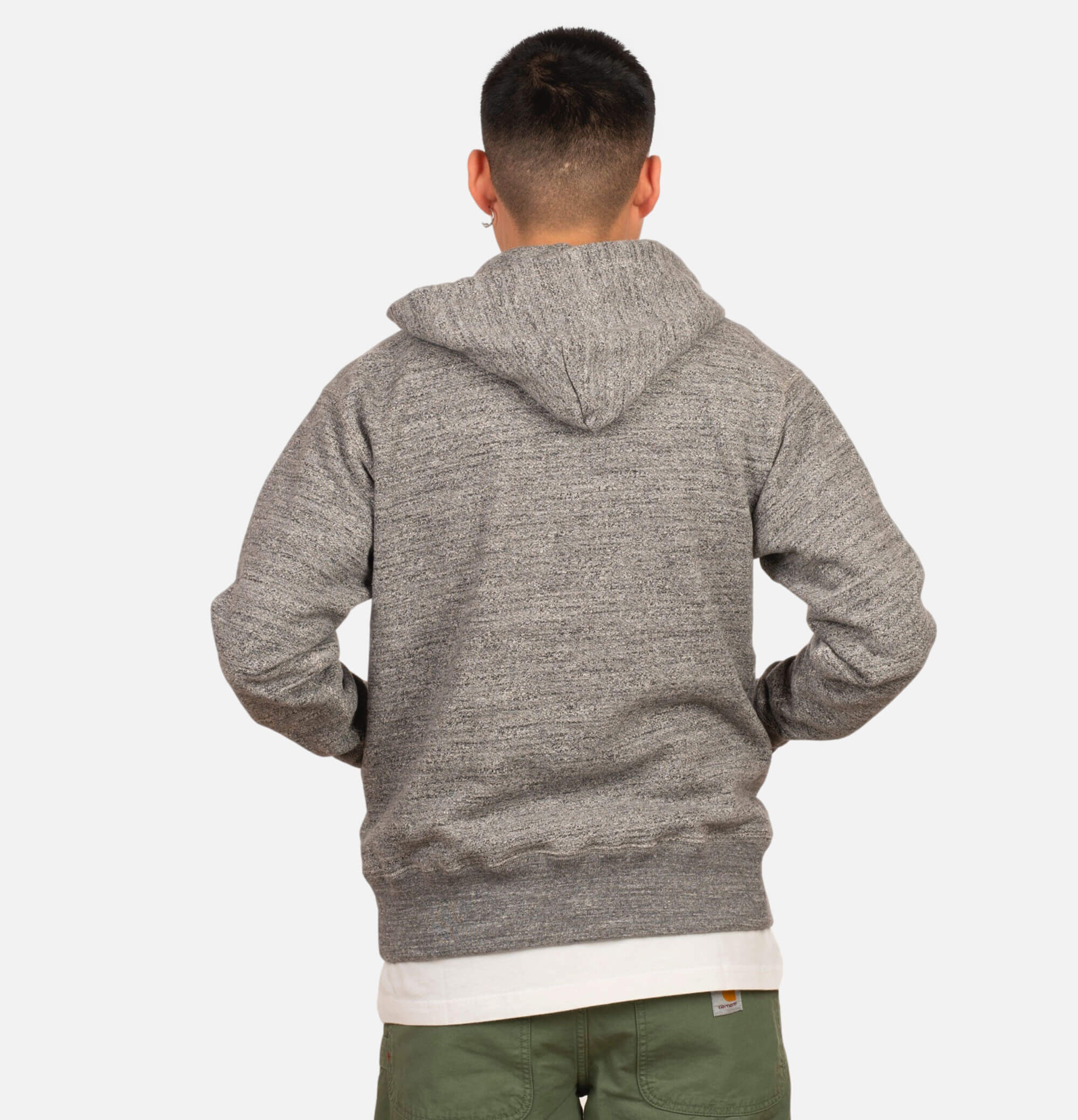 Jackman Parka Sweatshirt Charcoal 