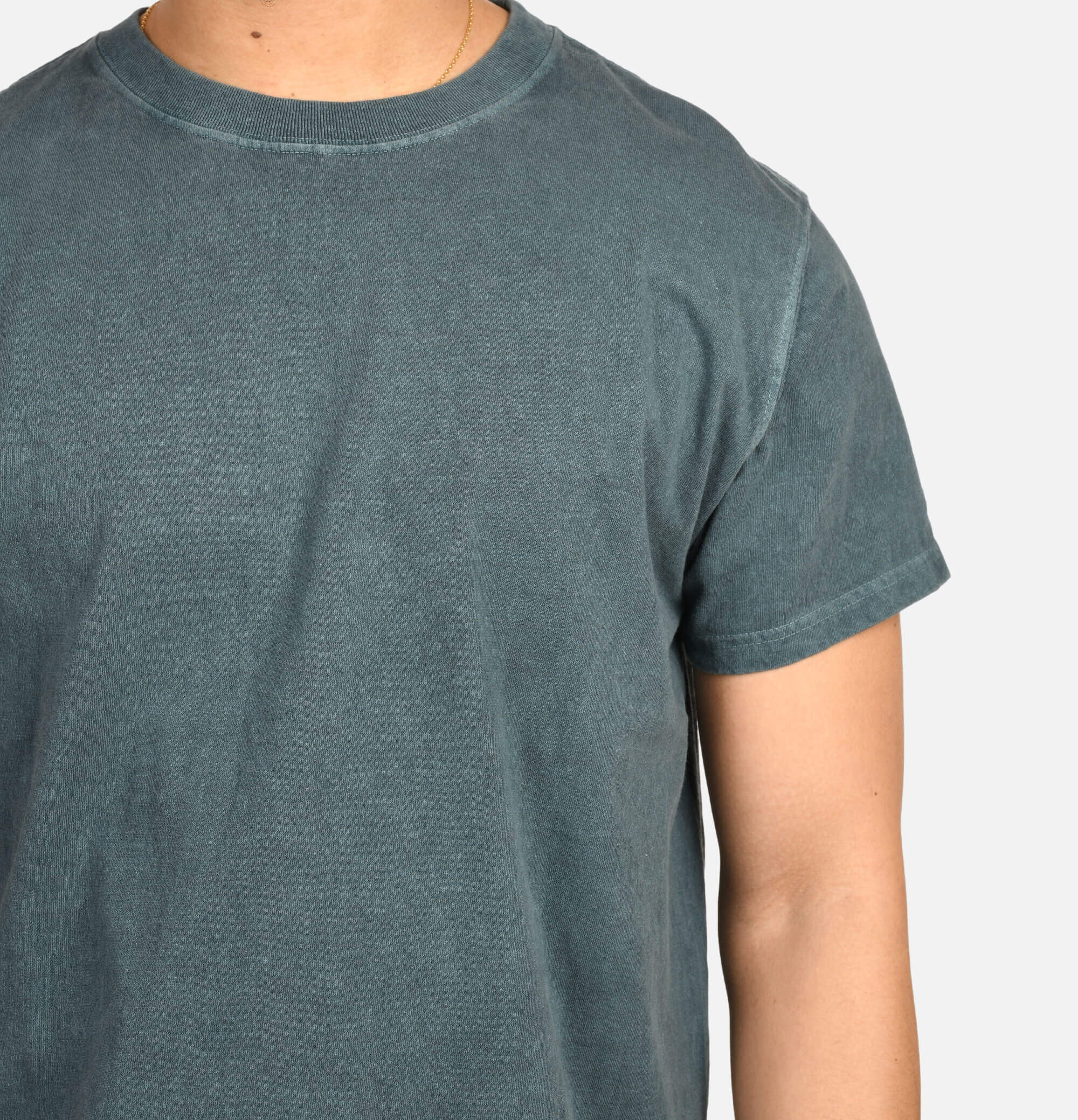Good On Japan Crew Tee Slate Gris