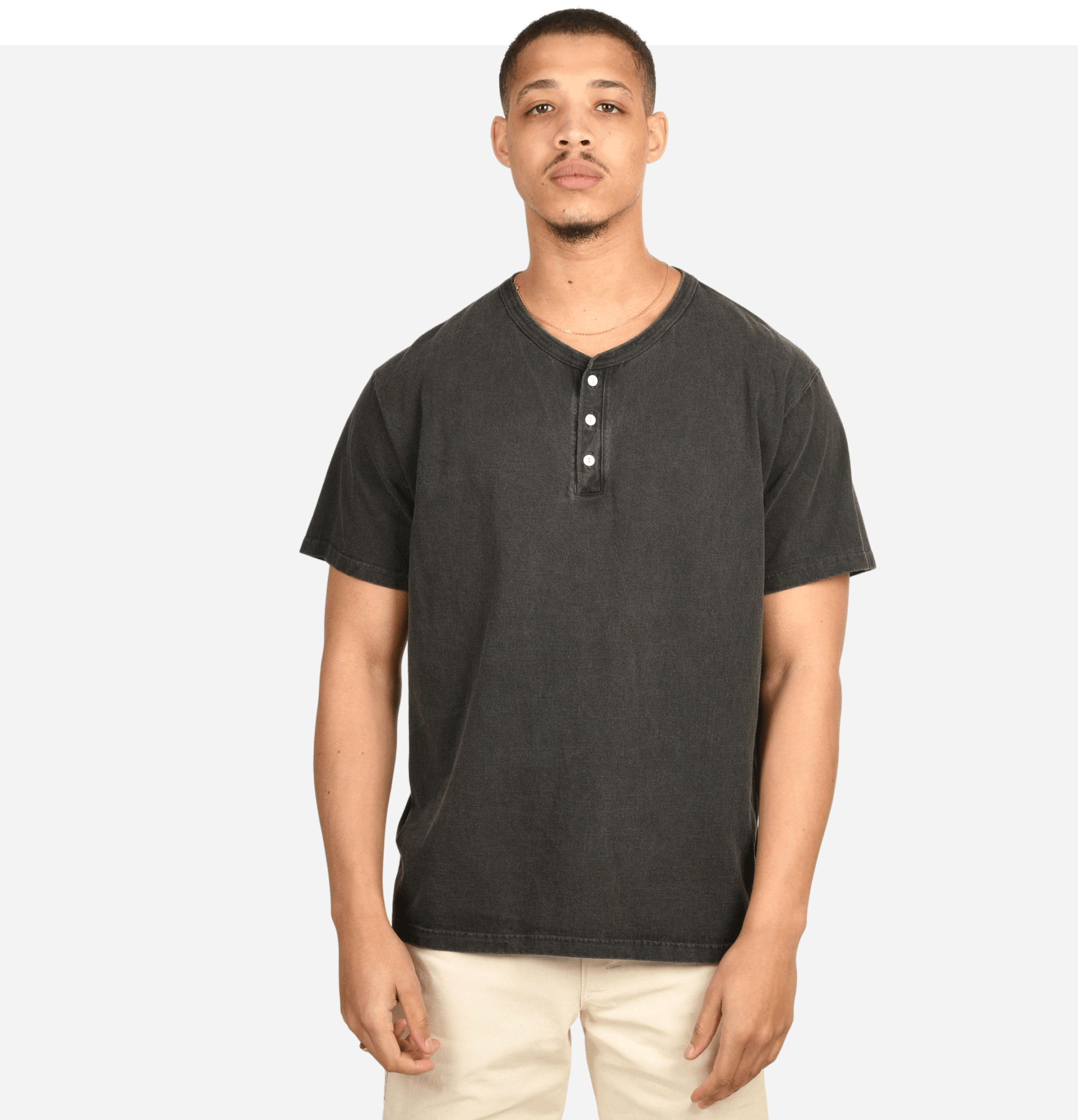 Good On Japan| Henley Tshirt | Black | Royalcheese Paris | Tees ...