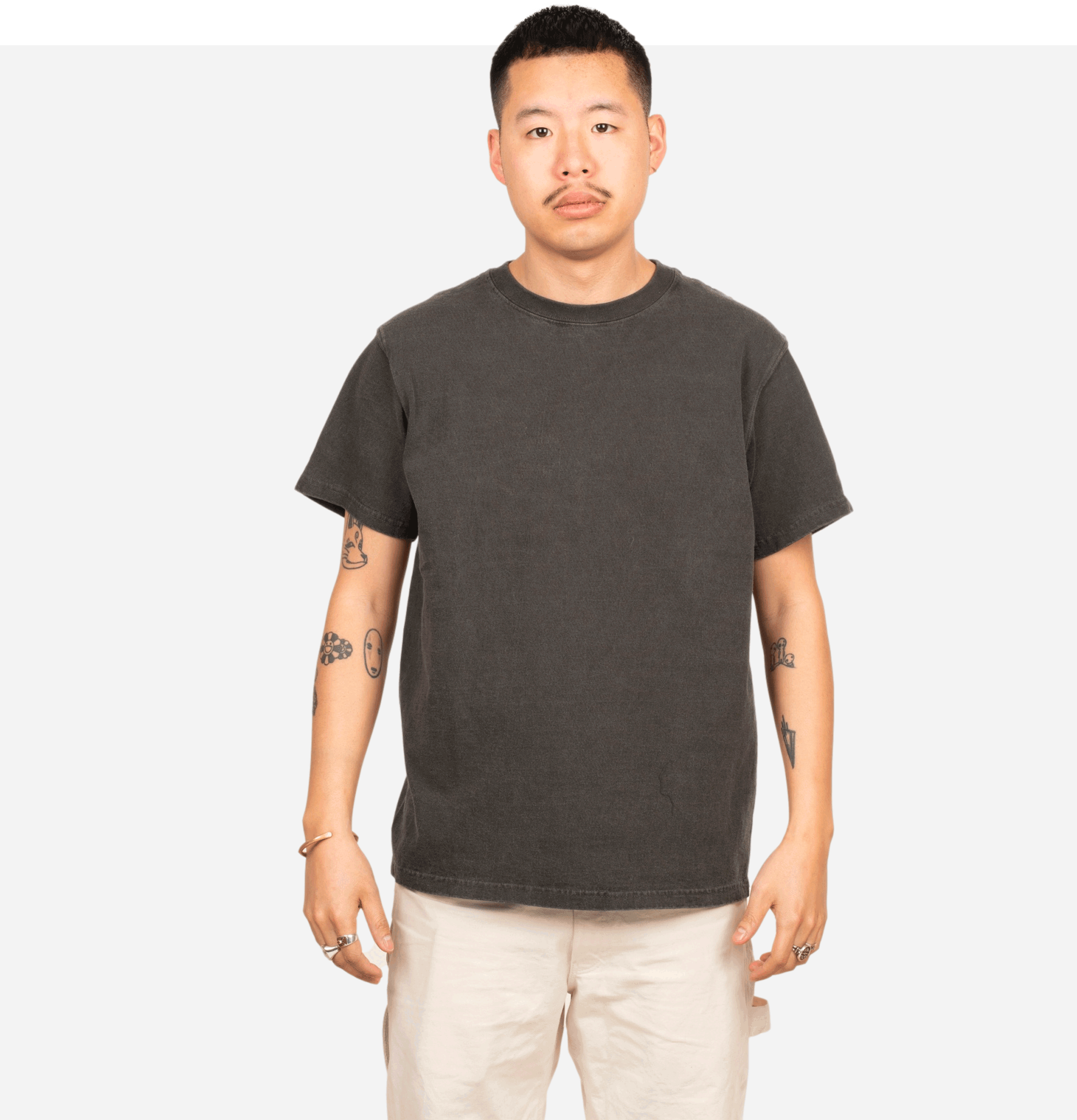 Good On Japan Crew Tee Pigment Black