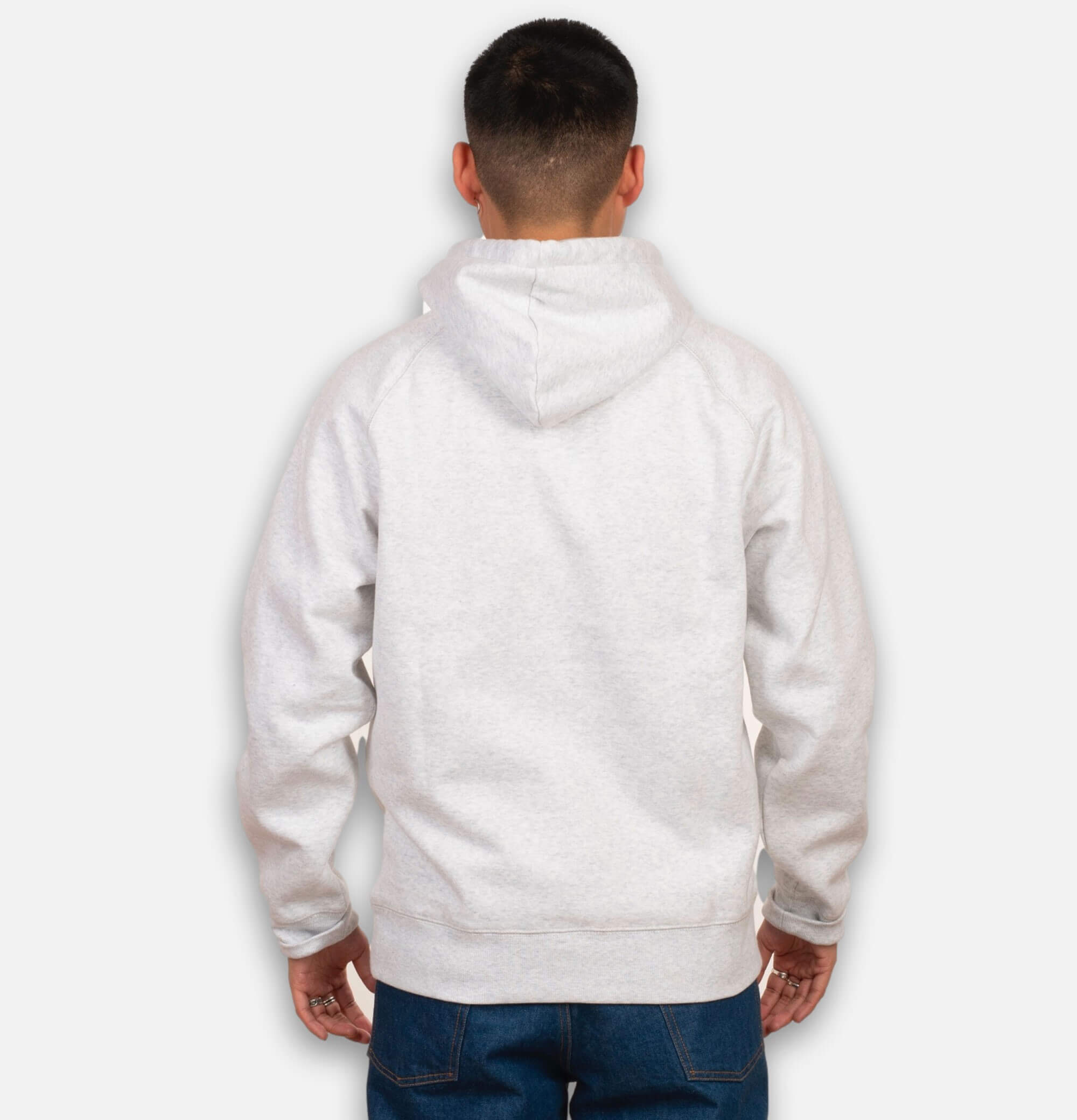 Sweat Carhartt Hooded Chase Heather Grey