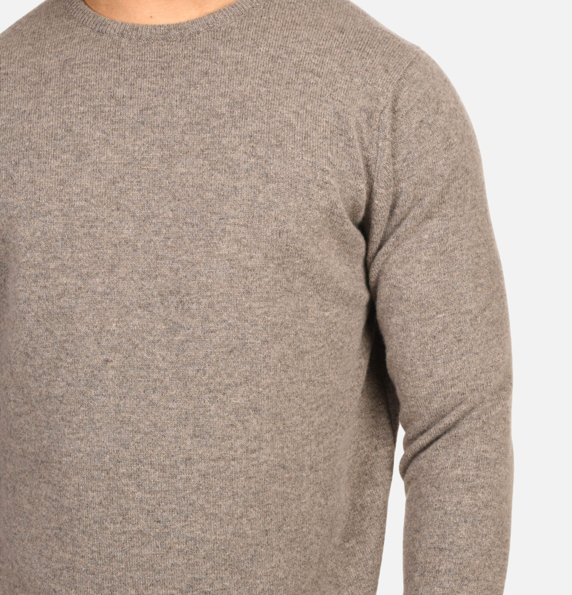 William Lockie Round Neck Pullover Vole