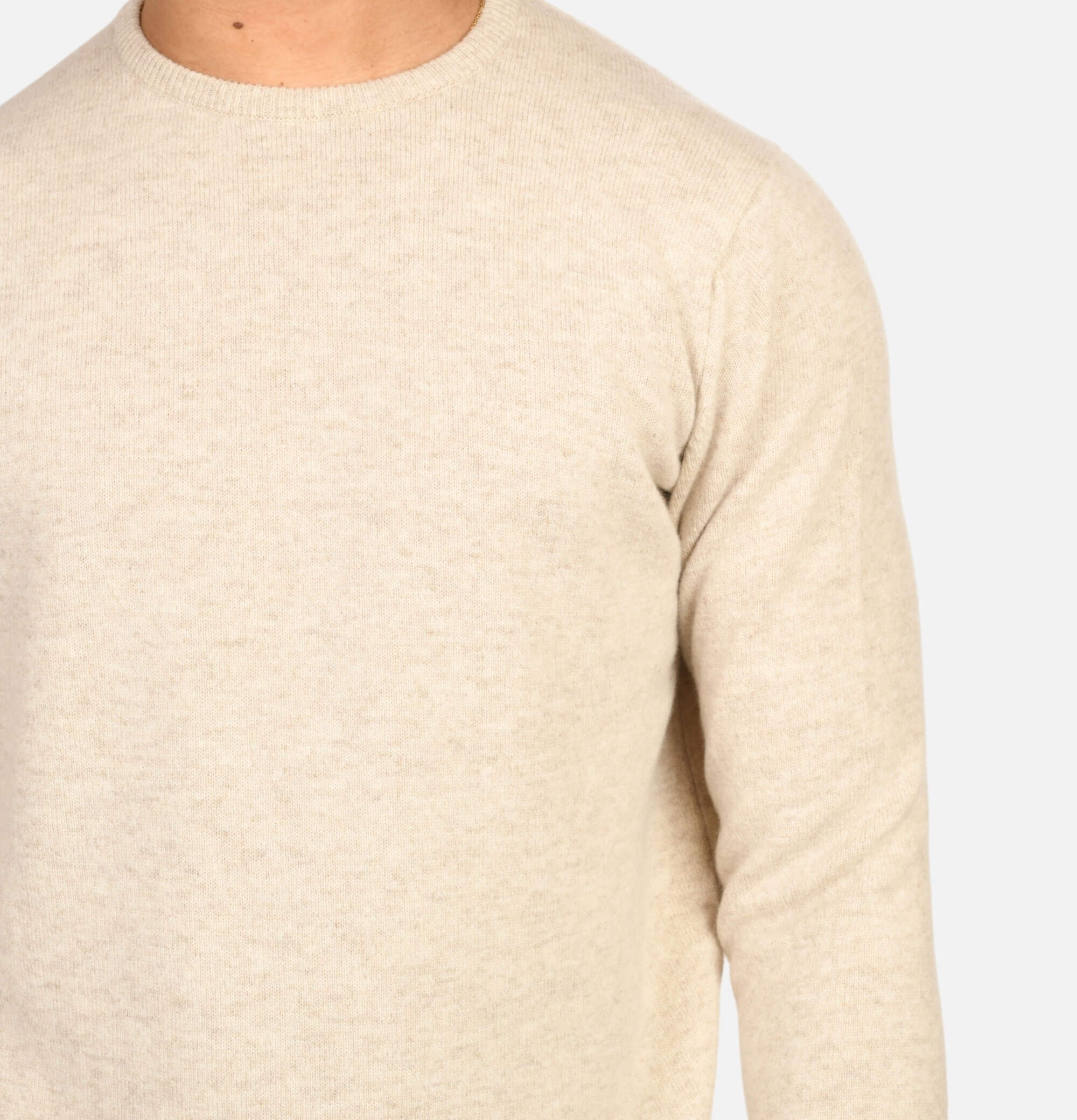 WIlliam Lockie Crew Neck Knit Linen