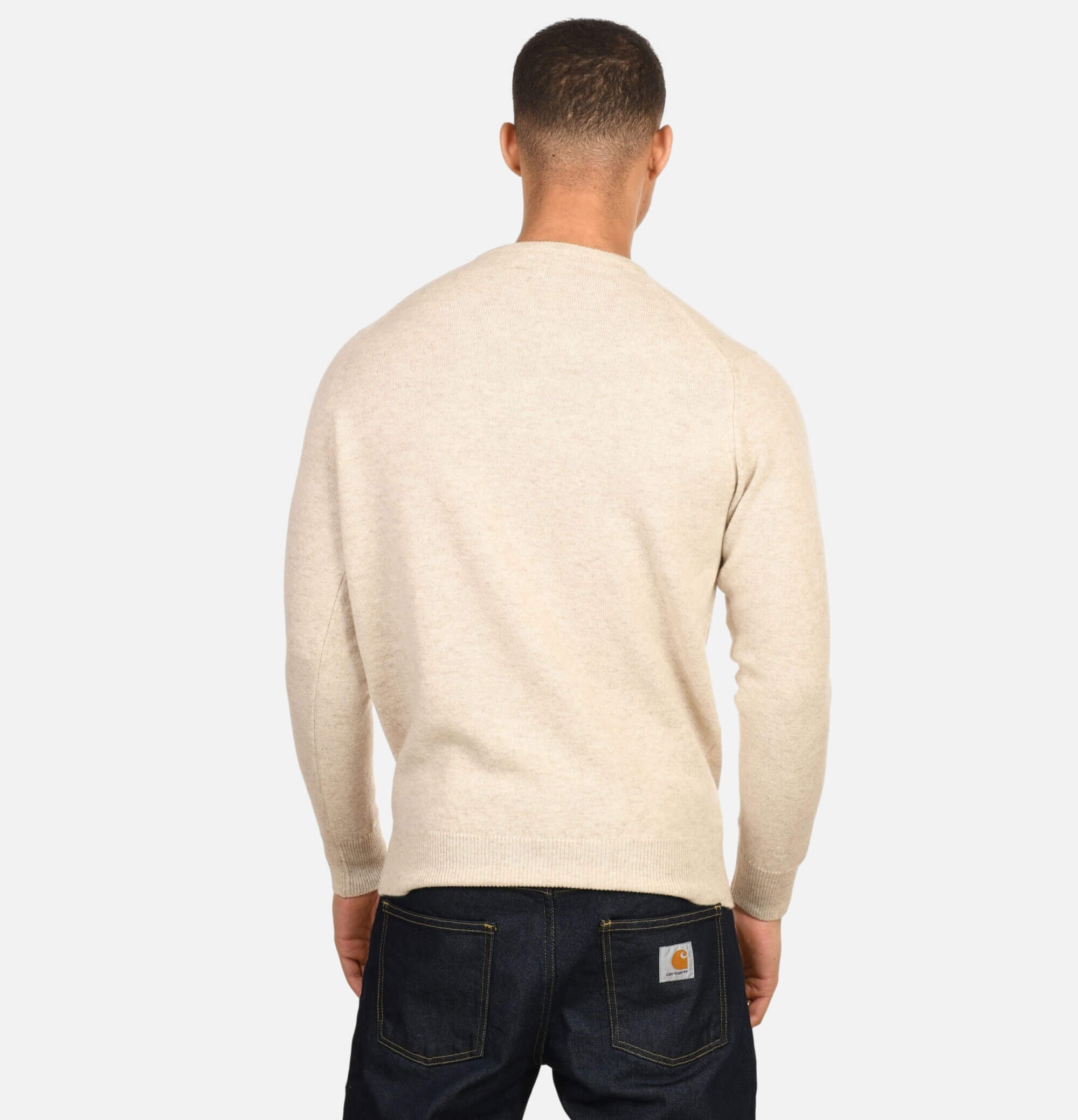 WIlliam Lockie Crew Neck Knit Linen