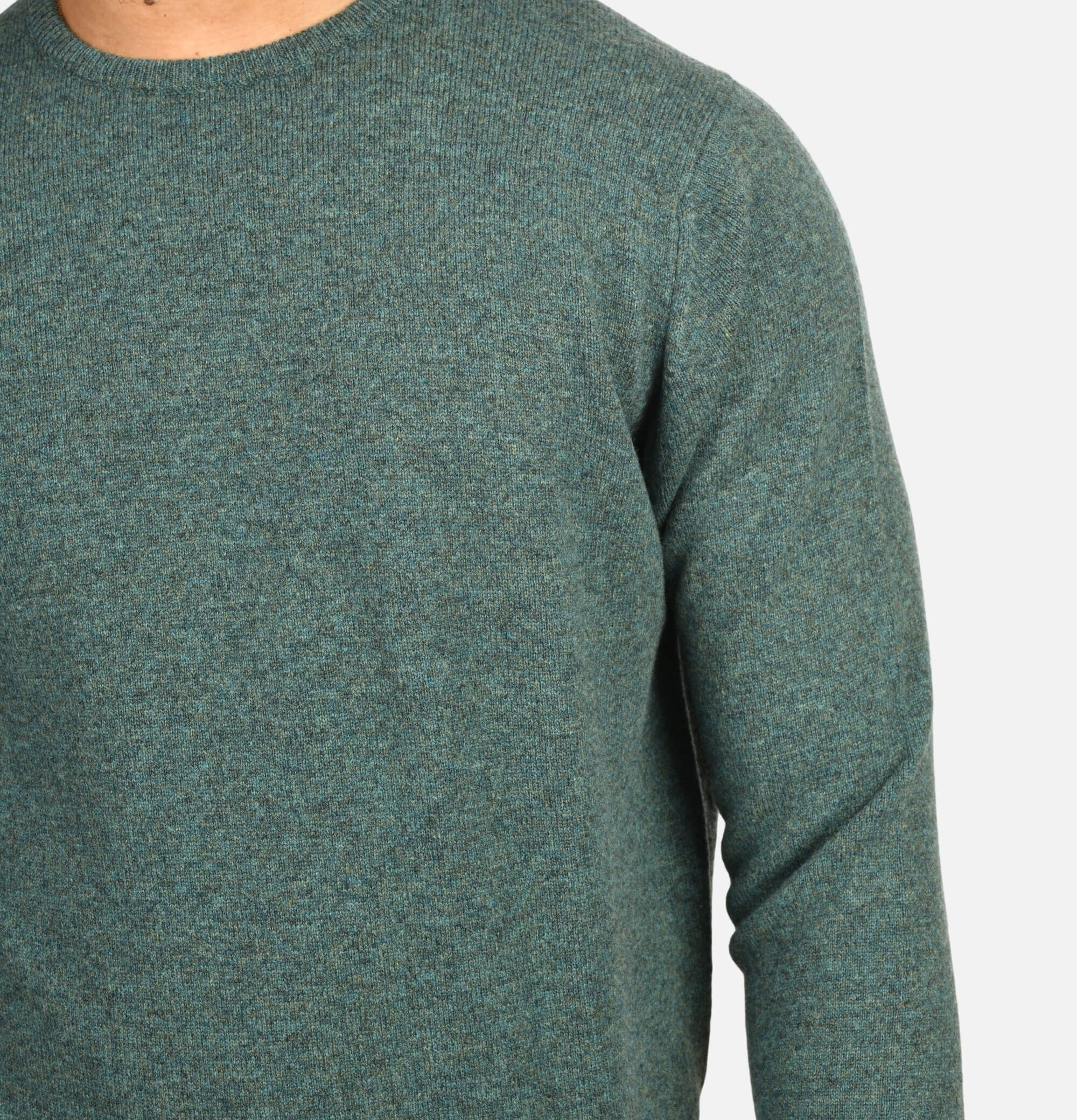 WIlliam Lockie Crew Neck Knit Moorland