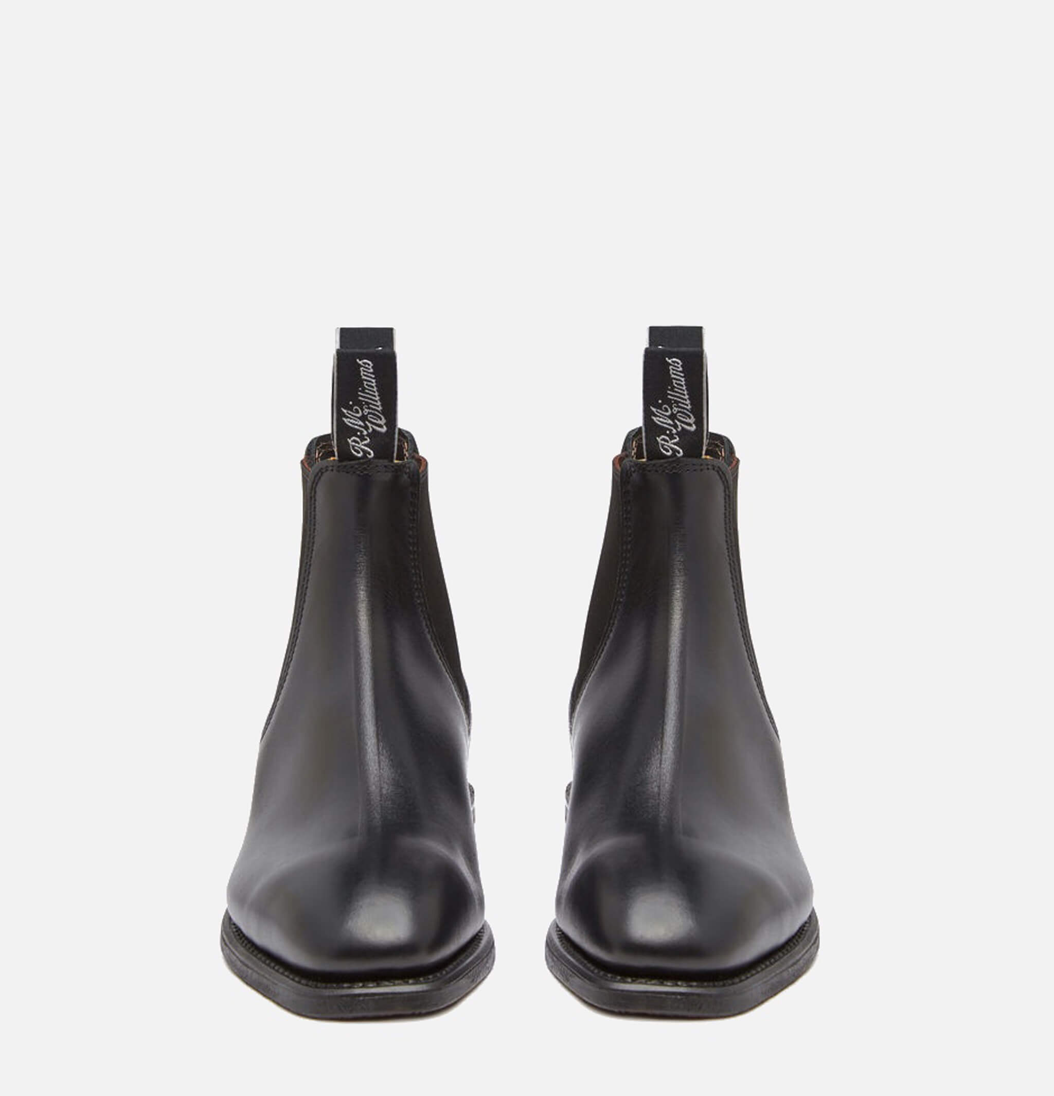 R.M. Williams Classic Crafstman Boots Black Leather