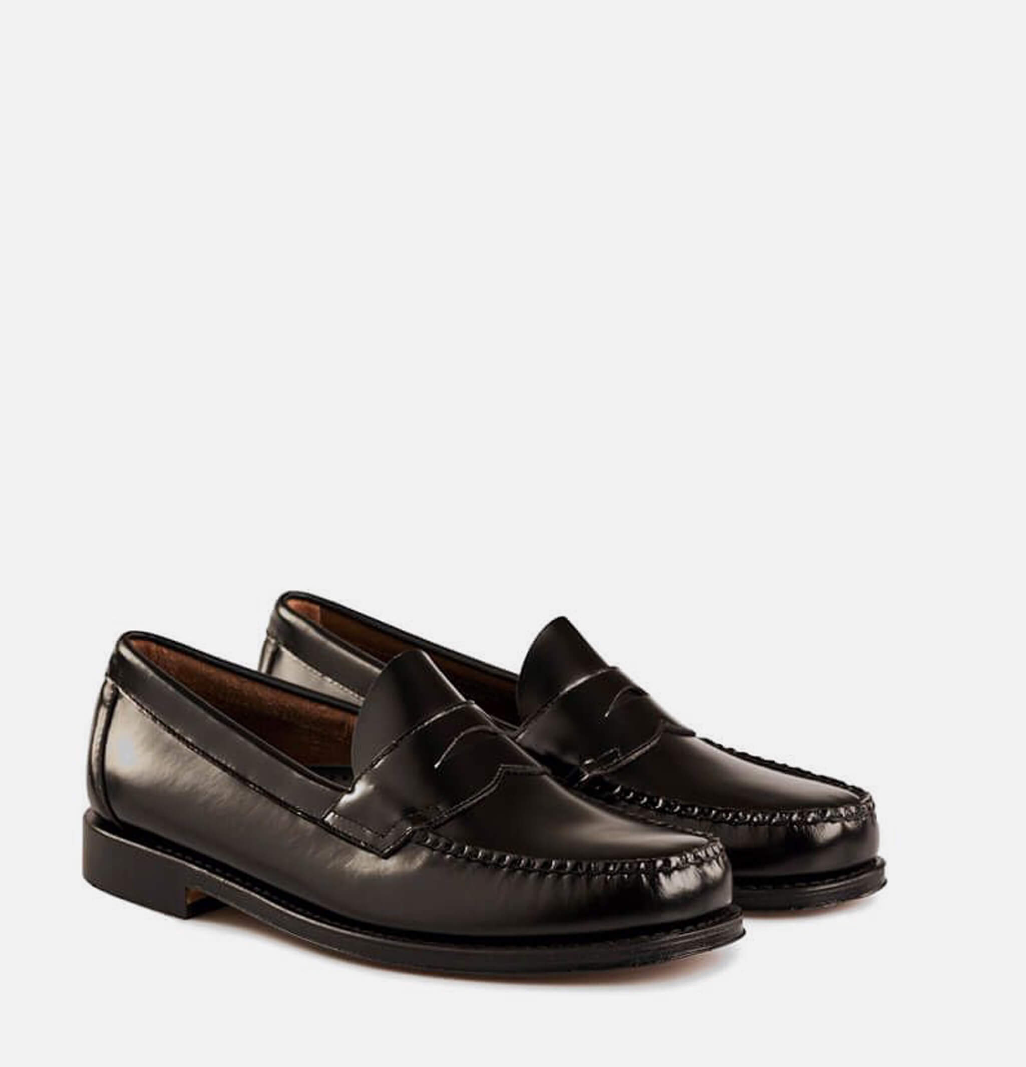 Mens Weejun Penny Logan Black