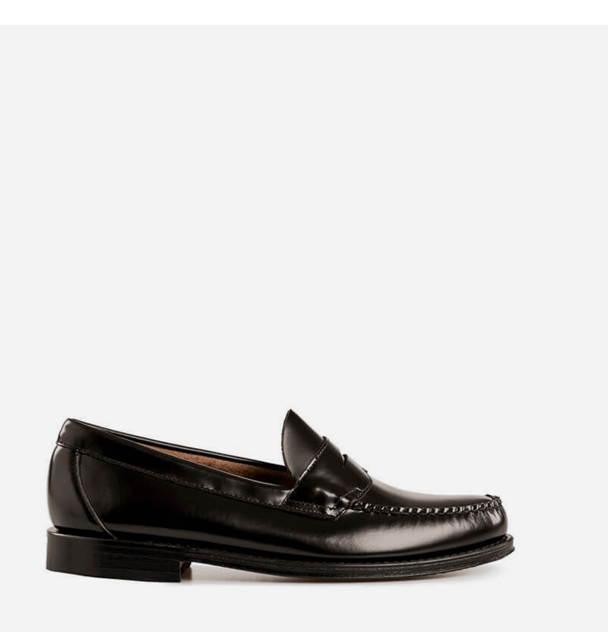 Mens Mocassin Penny Logan Black