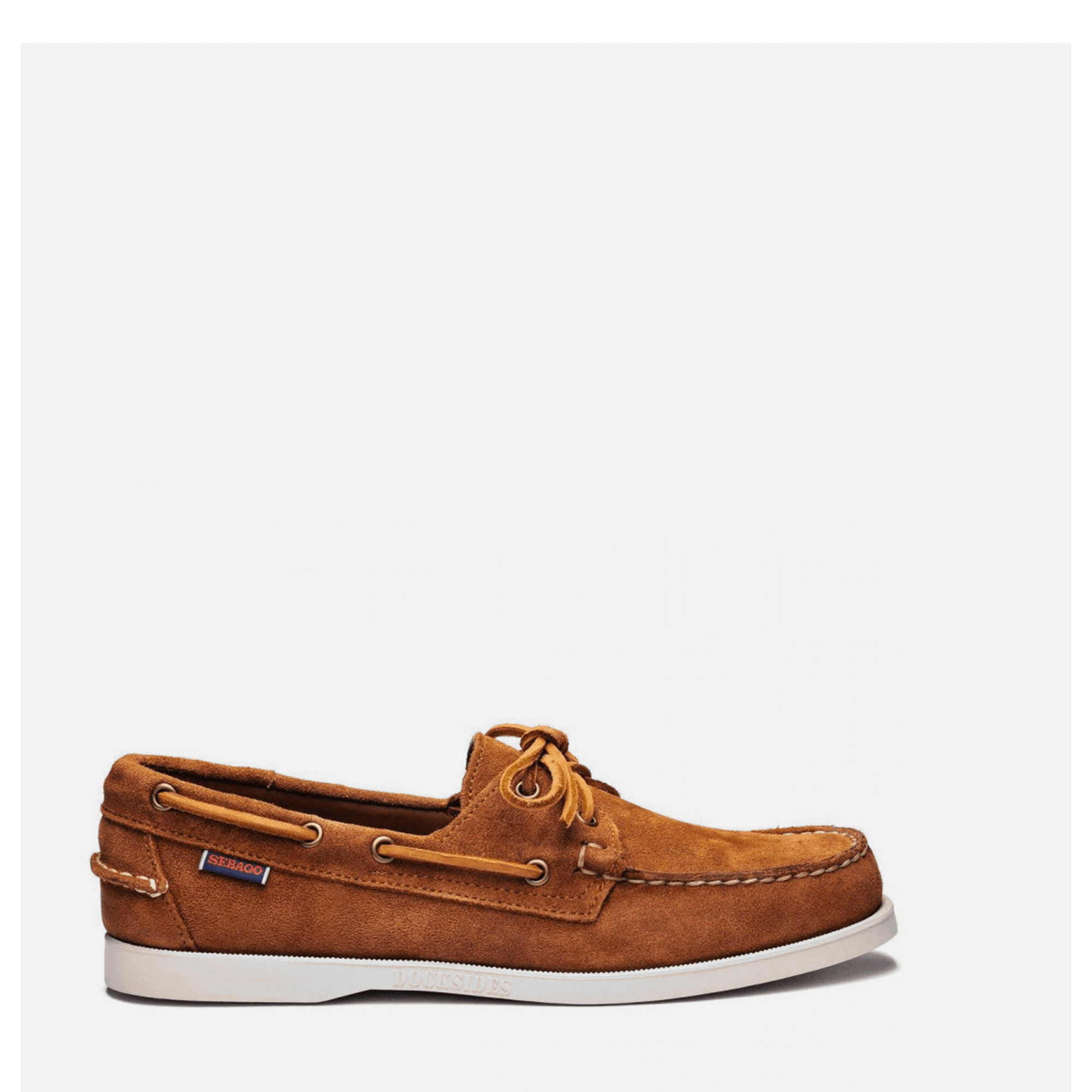 Docksides cuir cognac outlet