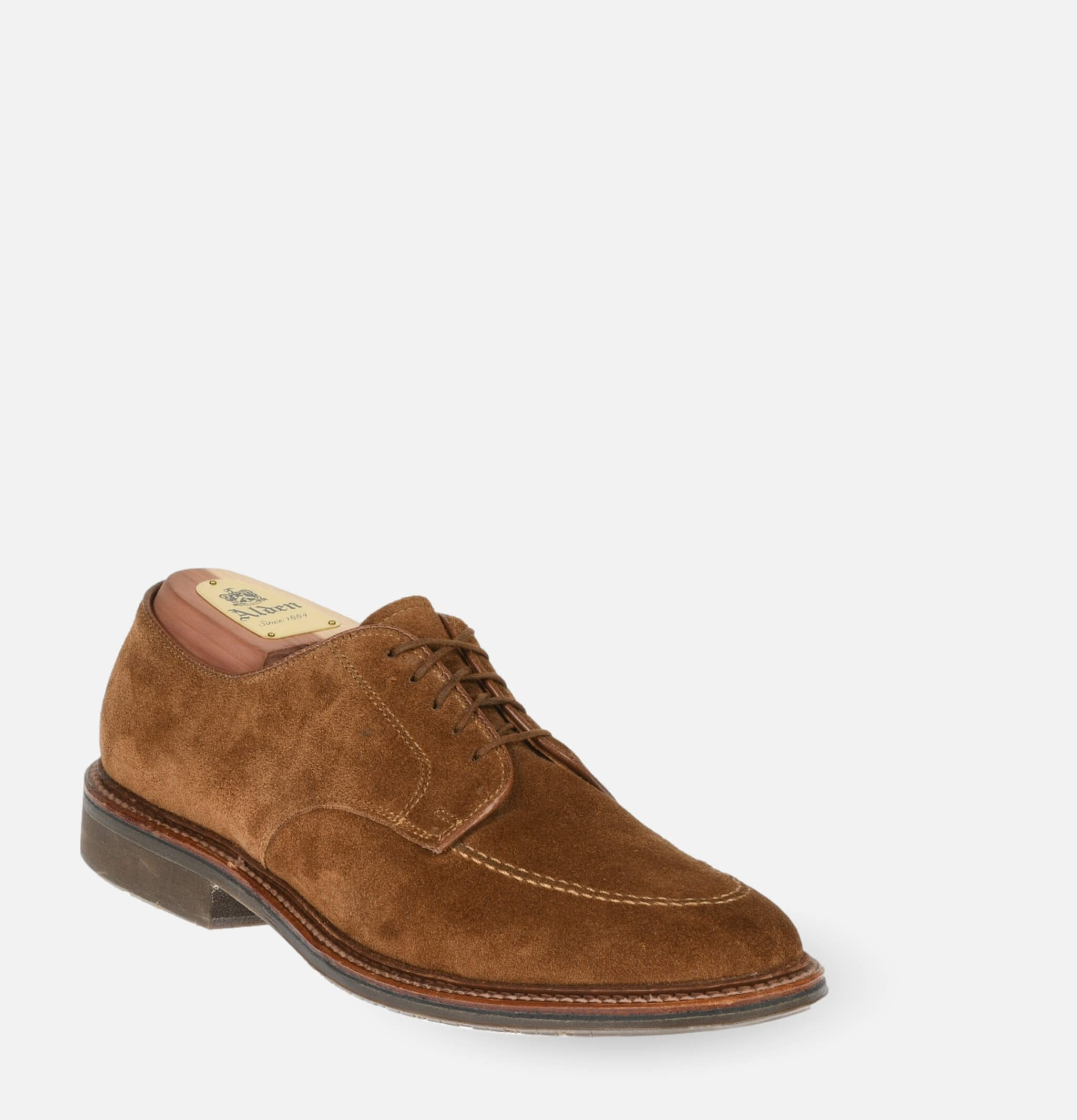 702R - Plain Toe Shoes Snuff Suede