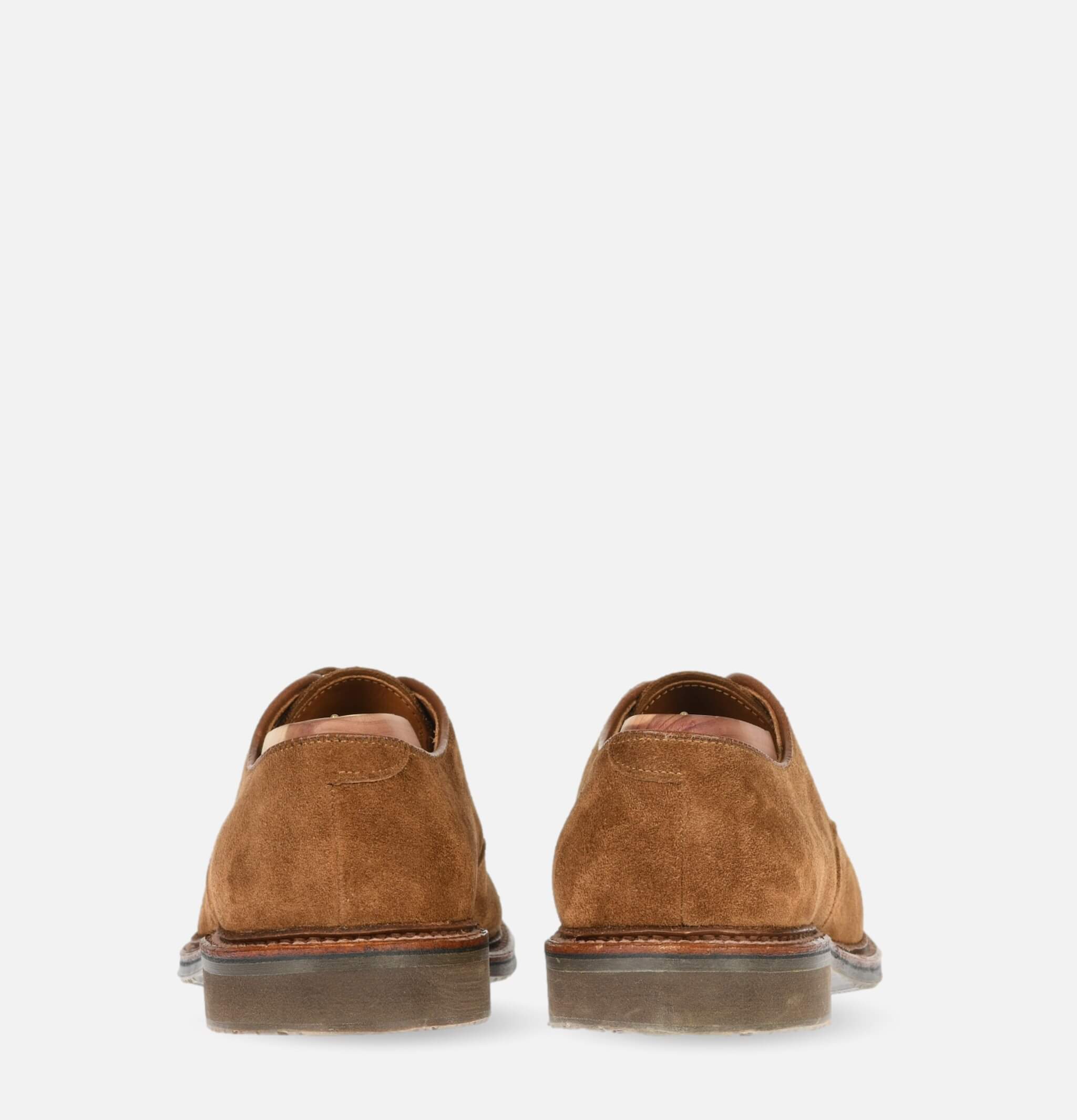 702R - Plain Toe Shoes Snuff Suede