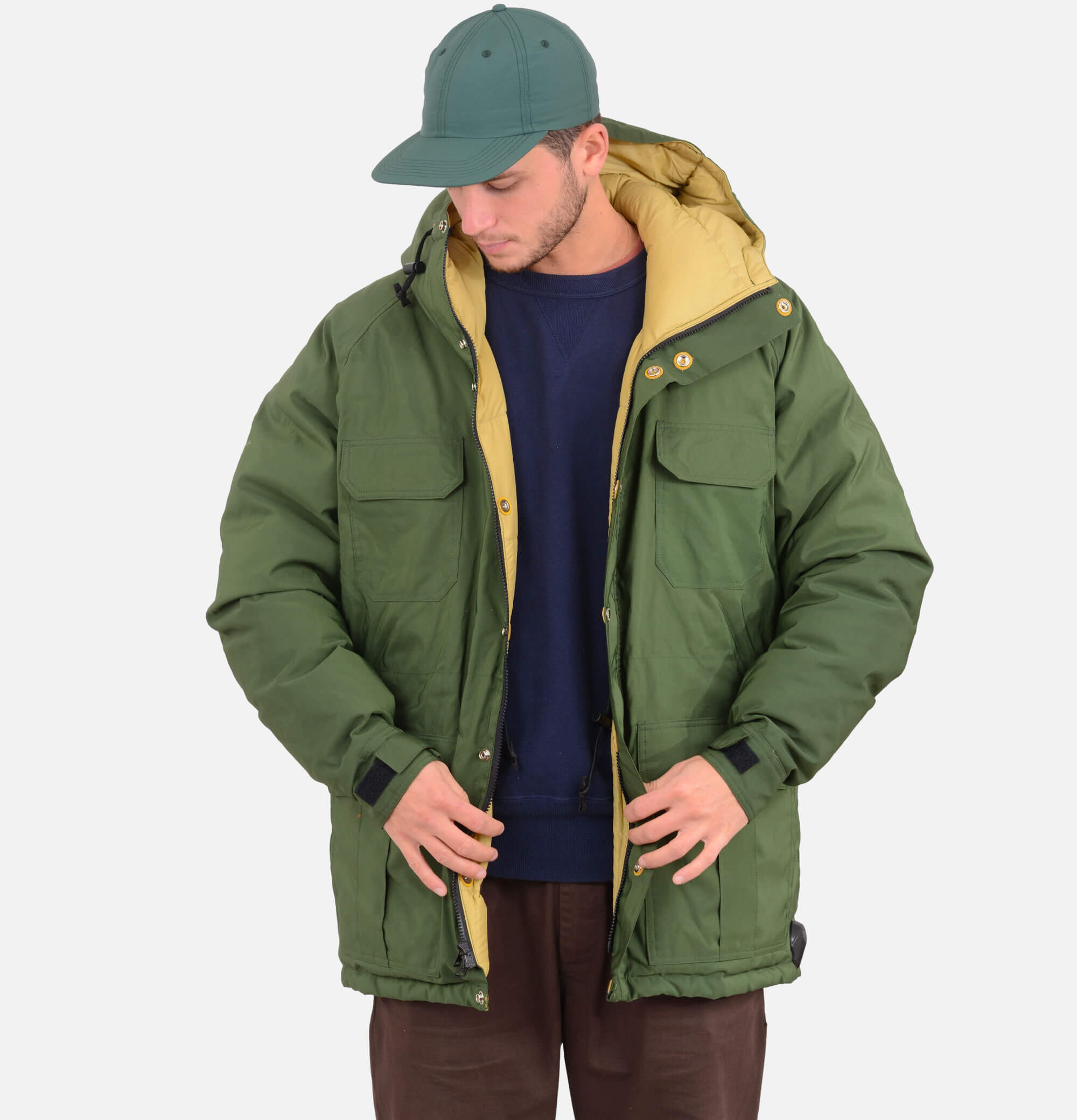 Down Arctic Montagne Parka Olive