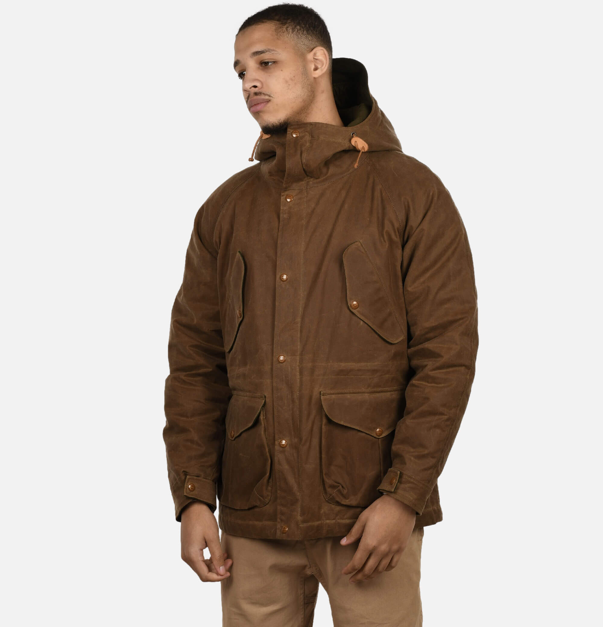 Parka Fisherman Dark Tan