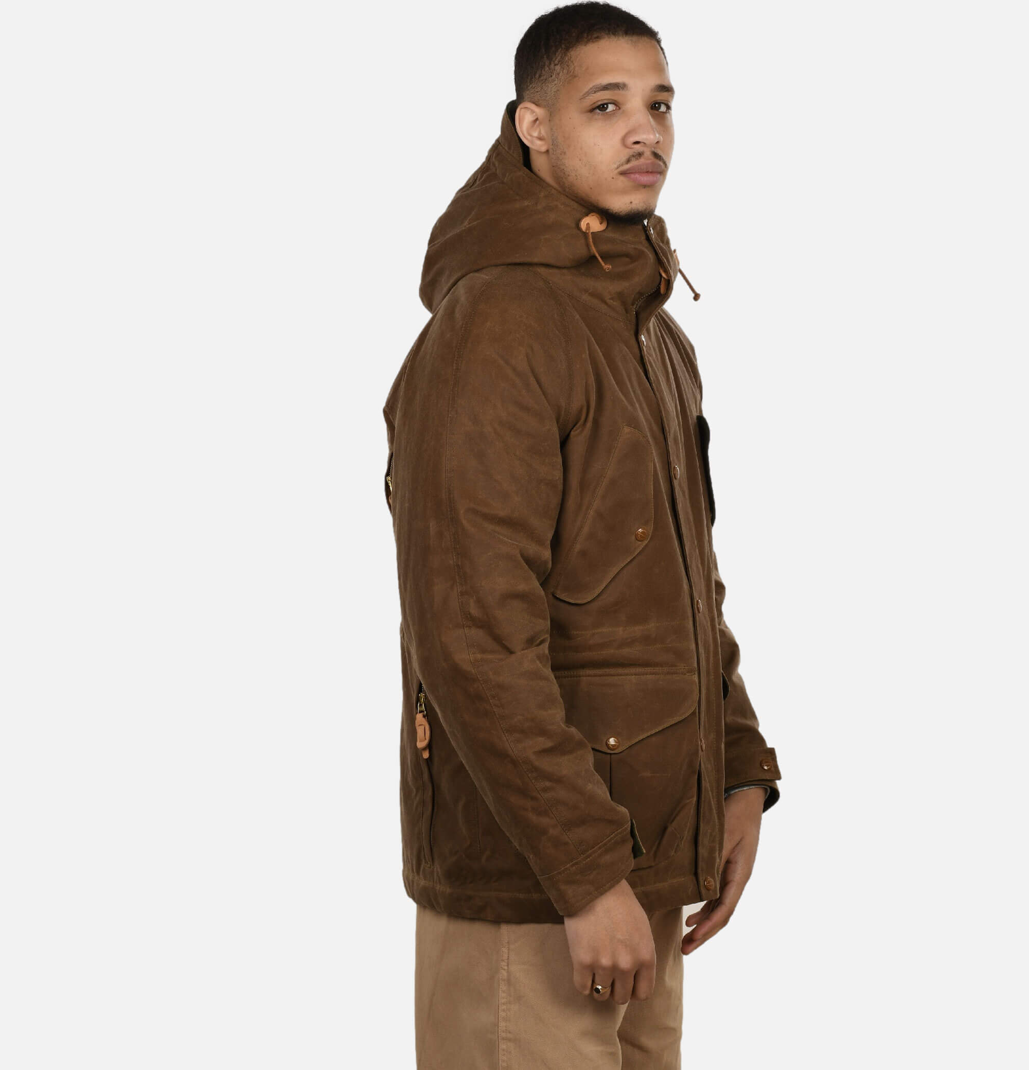 Fisherman Parka Dark Tan