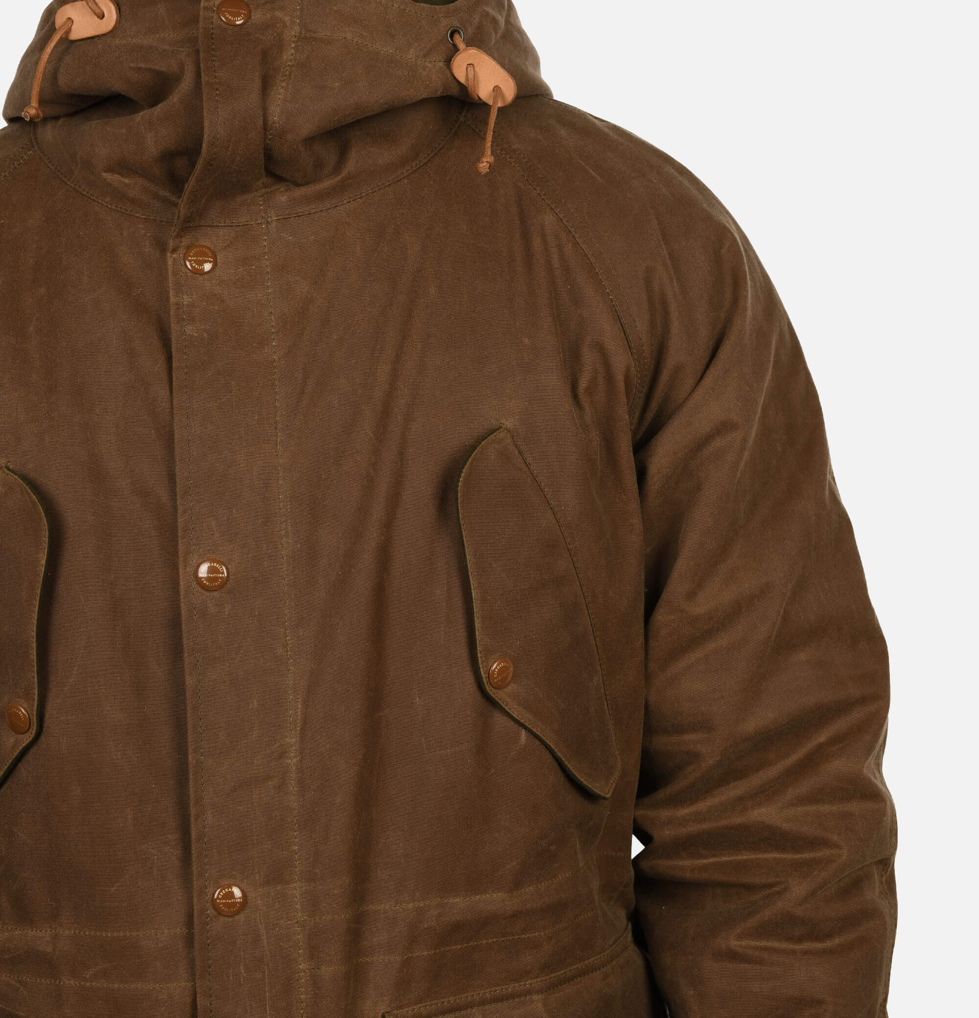 Parka Fisherman Dark Tan