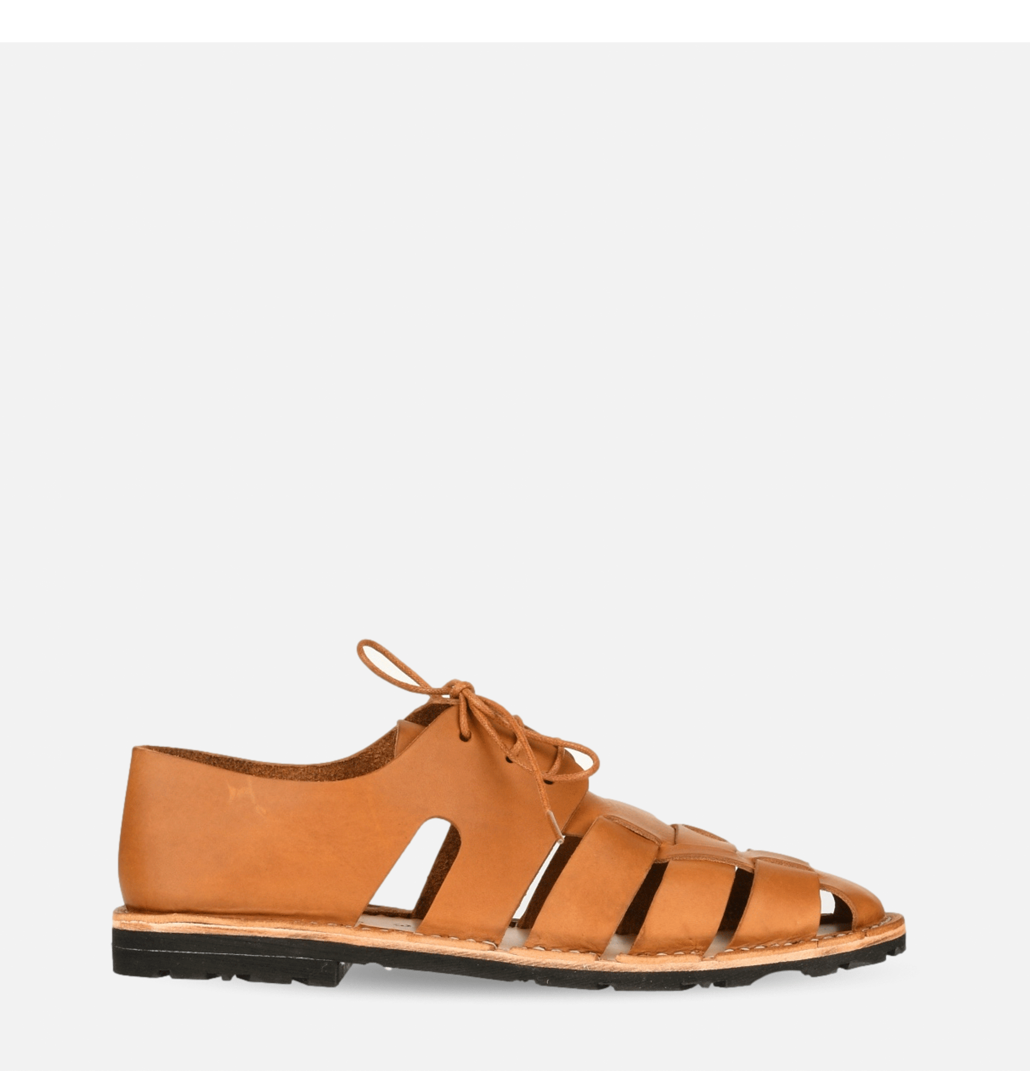 Steve Mono | Artisanal Sandals | Tobacco | Shop Royalcheese Shoes ...