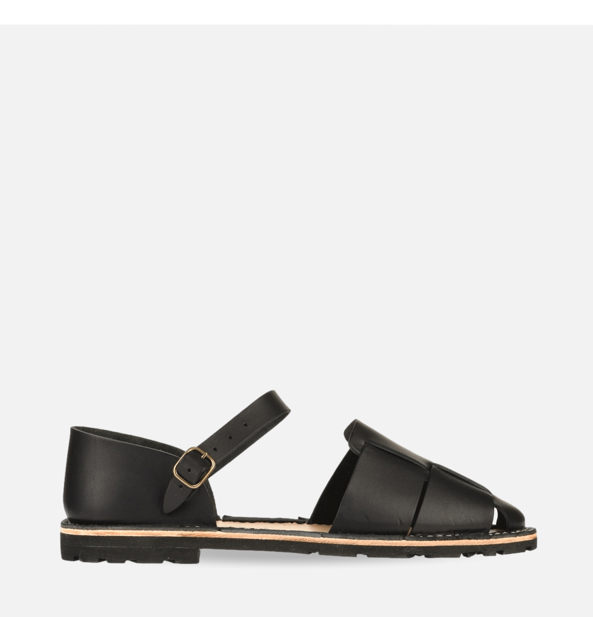 Artisanal Sandal Shoe 11 Black