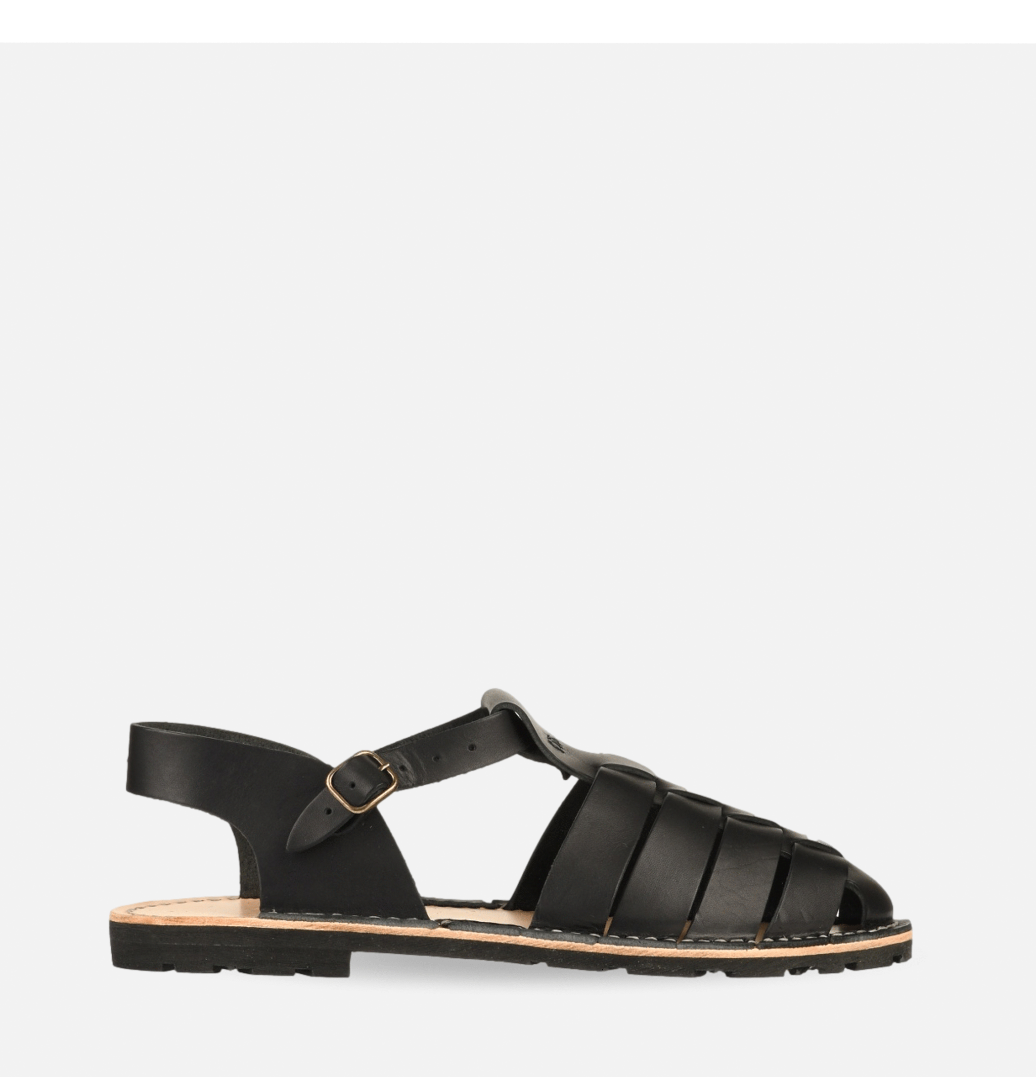 Artisanal Sandal Shoe 09 Black