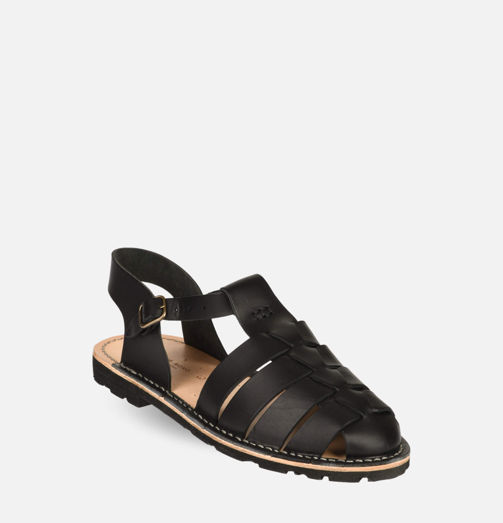 Artisanal Sandal Shoe 09 Black