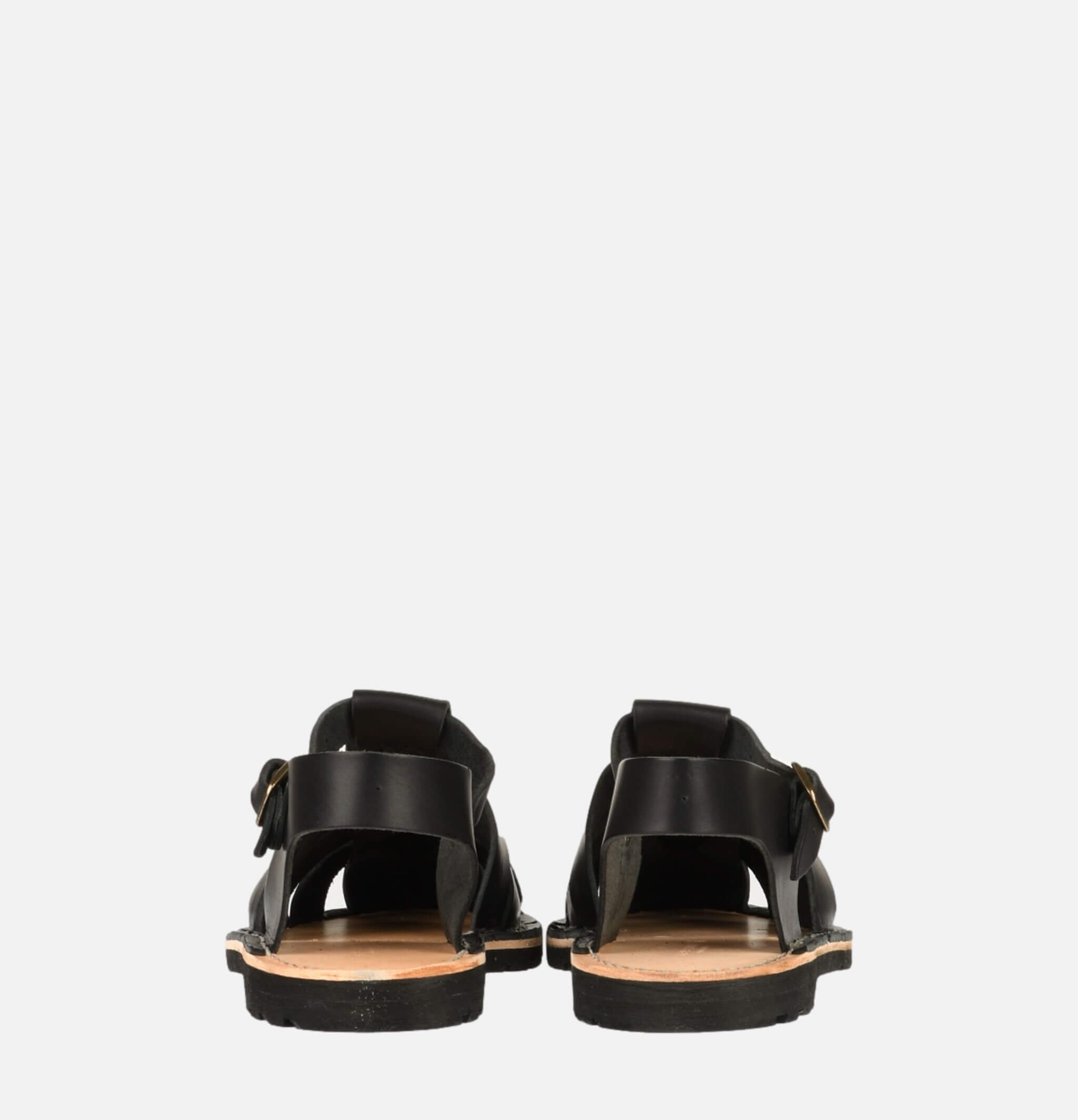 Artisanal Sandal Shoe 09 Black