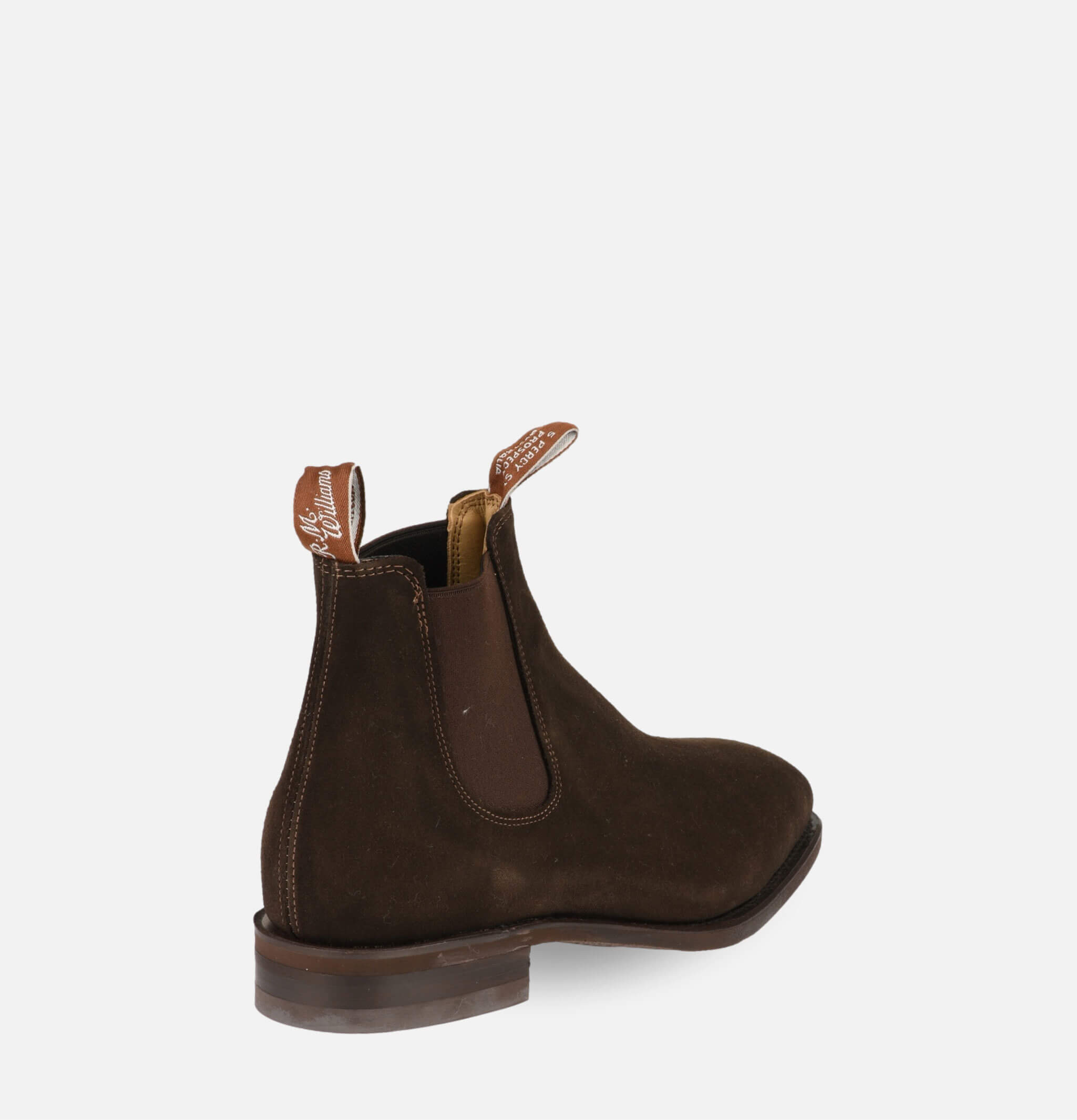R.M.Williams Comfort Sued Crafstman Boots Chocolate