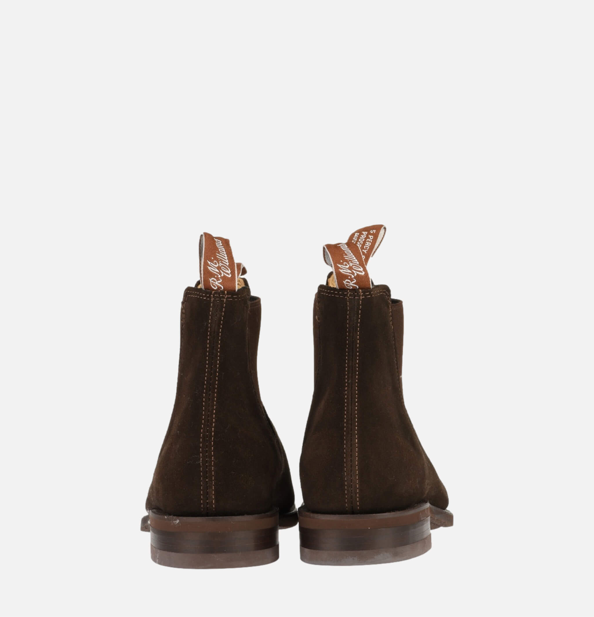 R.M.Williams Comfort Sued Crafstman Boots Chocolate