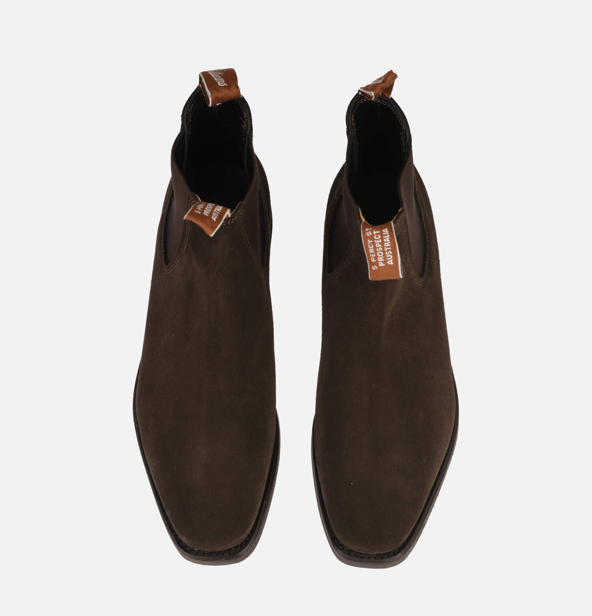 Comfort Craftsman Suede Boots Chocolate