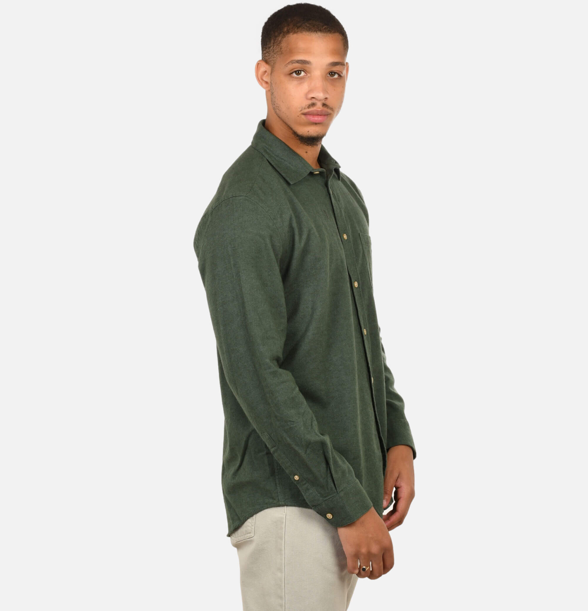 Chemise Teca Moss Green