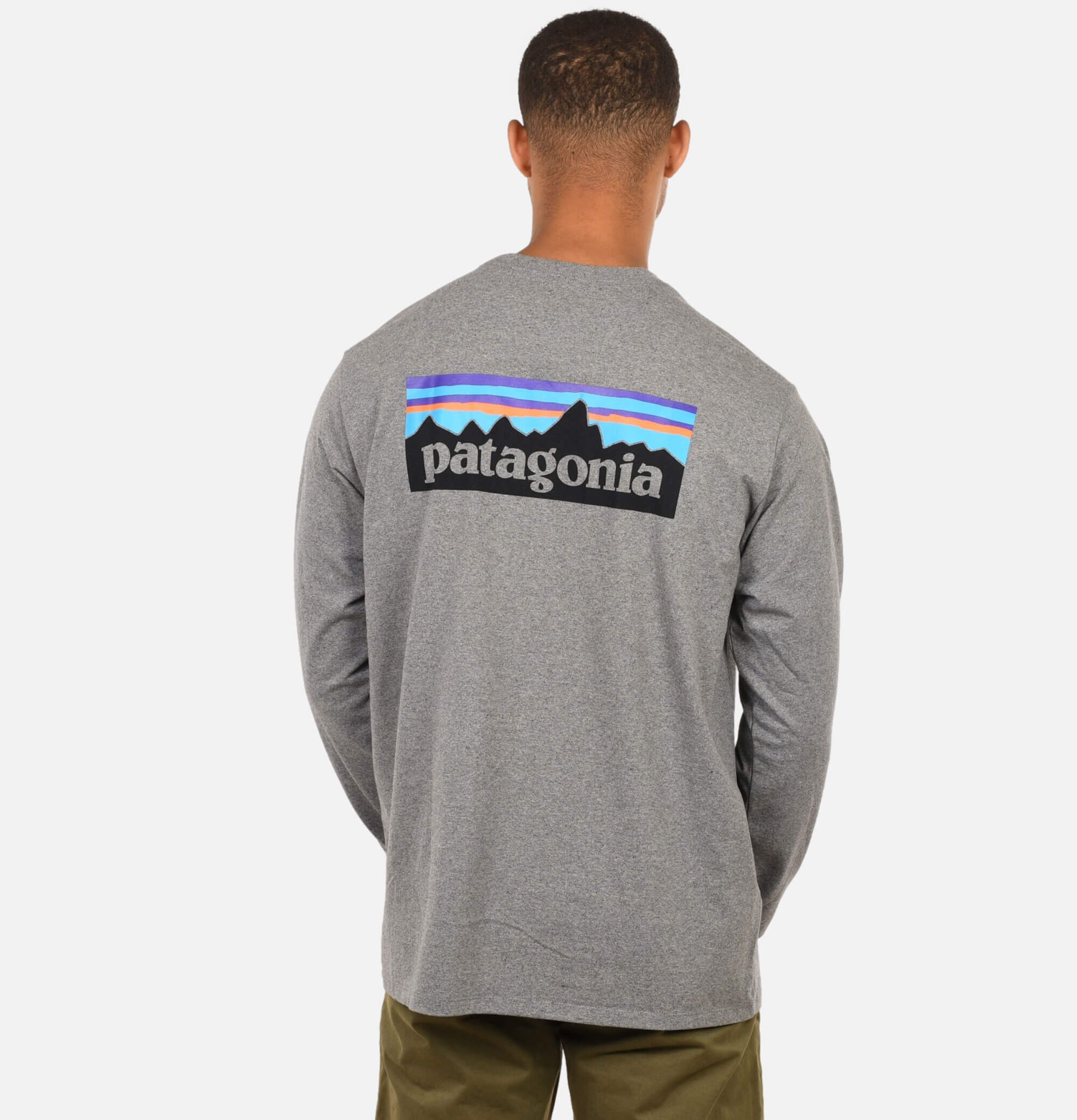 Patagonia T-Shirt P6 Logo Grey