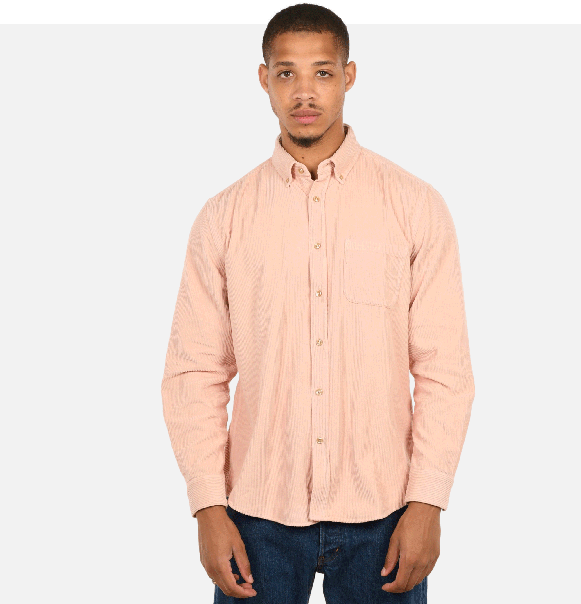 Lobo Cord Shirt Old Rose