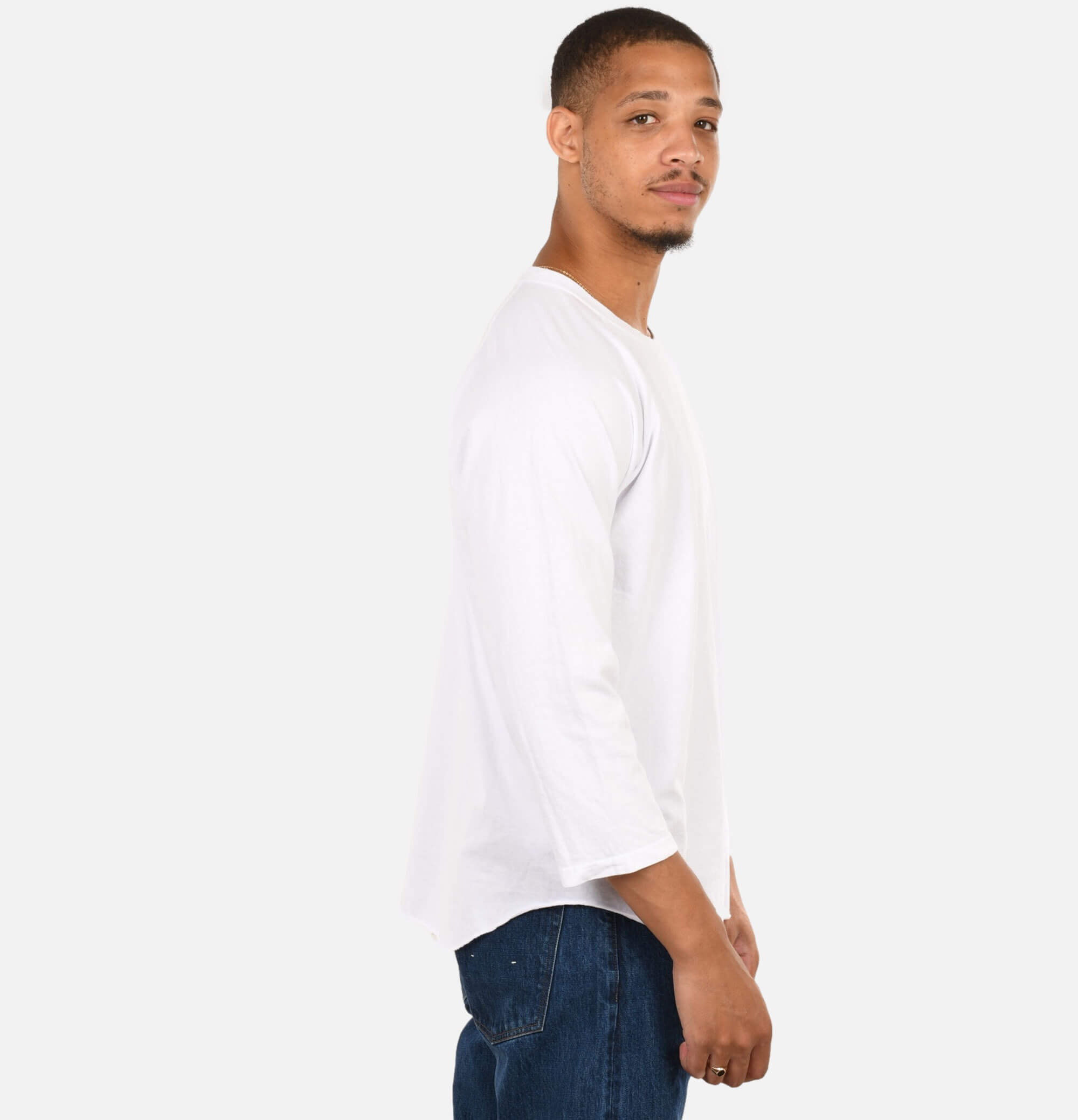 Good On Japan Baseball Tee White