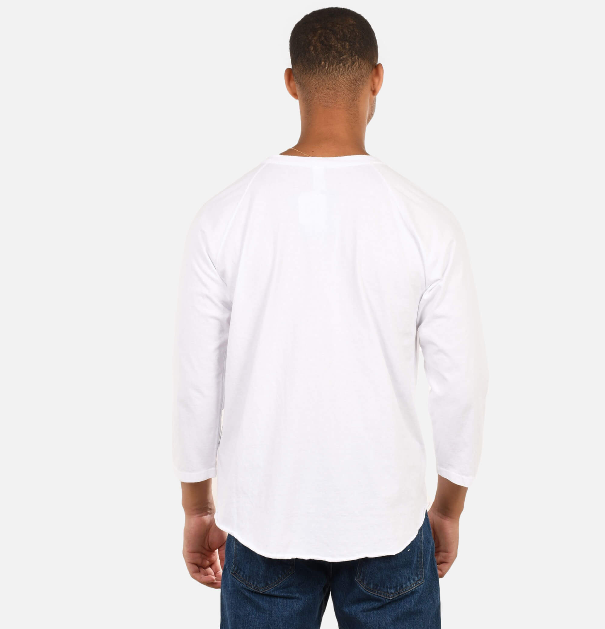 Baseball Tee White