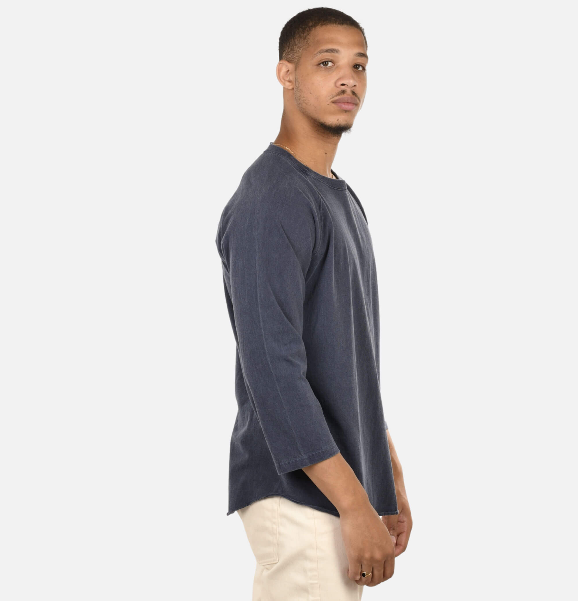 Good On Japan Baseball Tee Navy