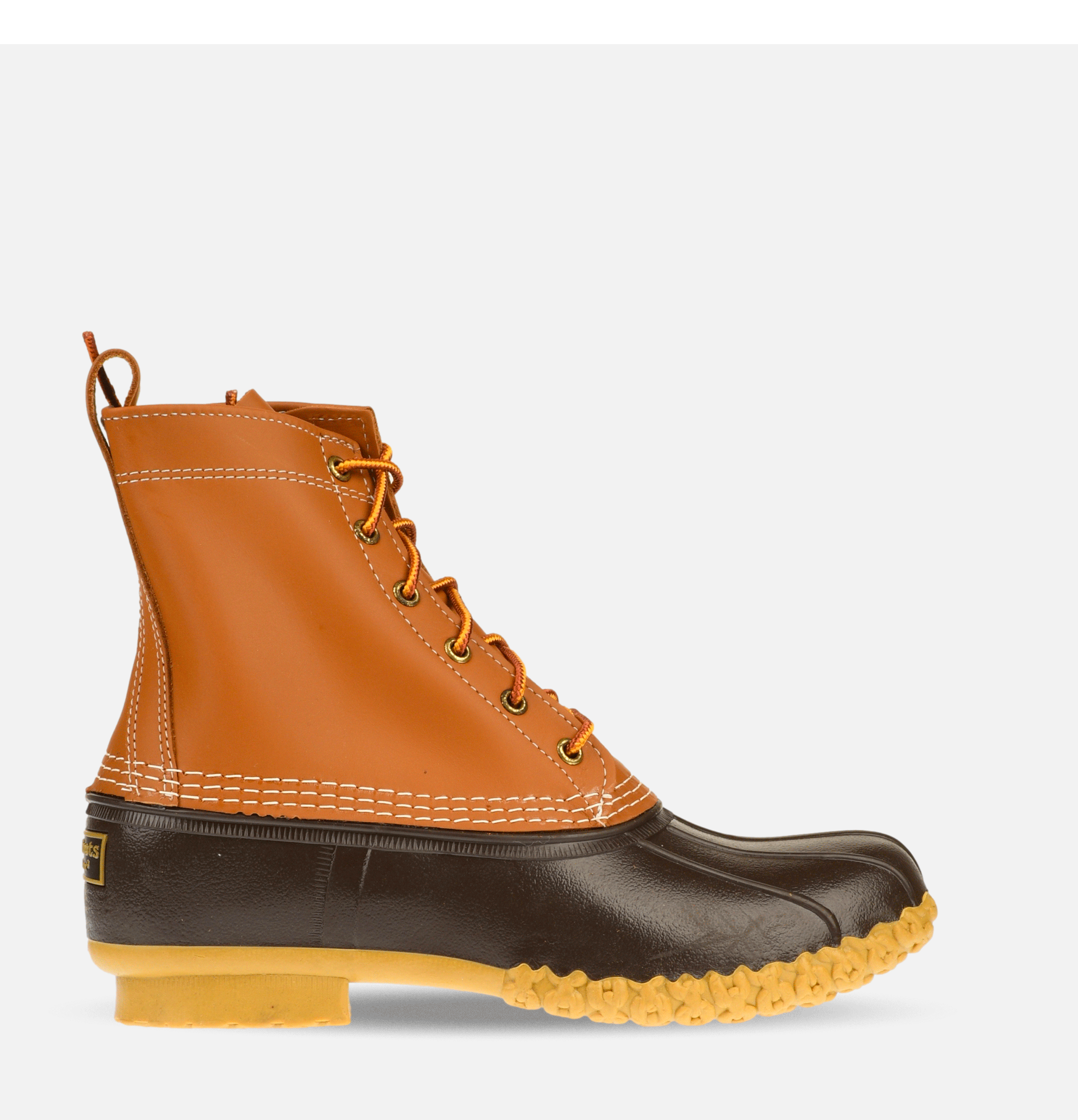 Bean Boot 8" Tan Brown