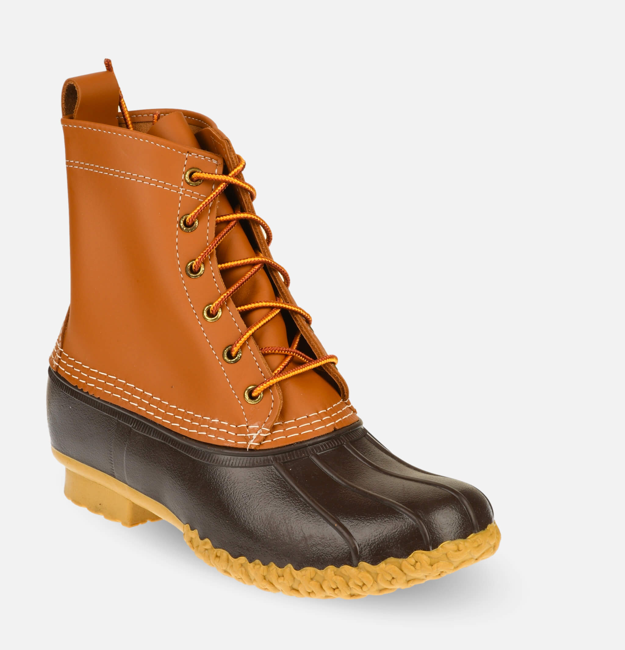 Bean Boot 8" Tan Brown