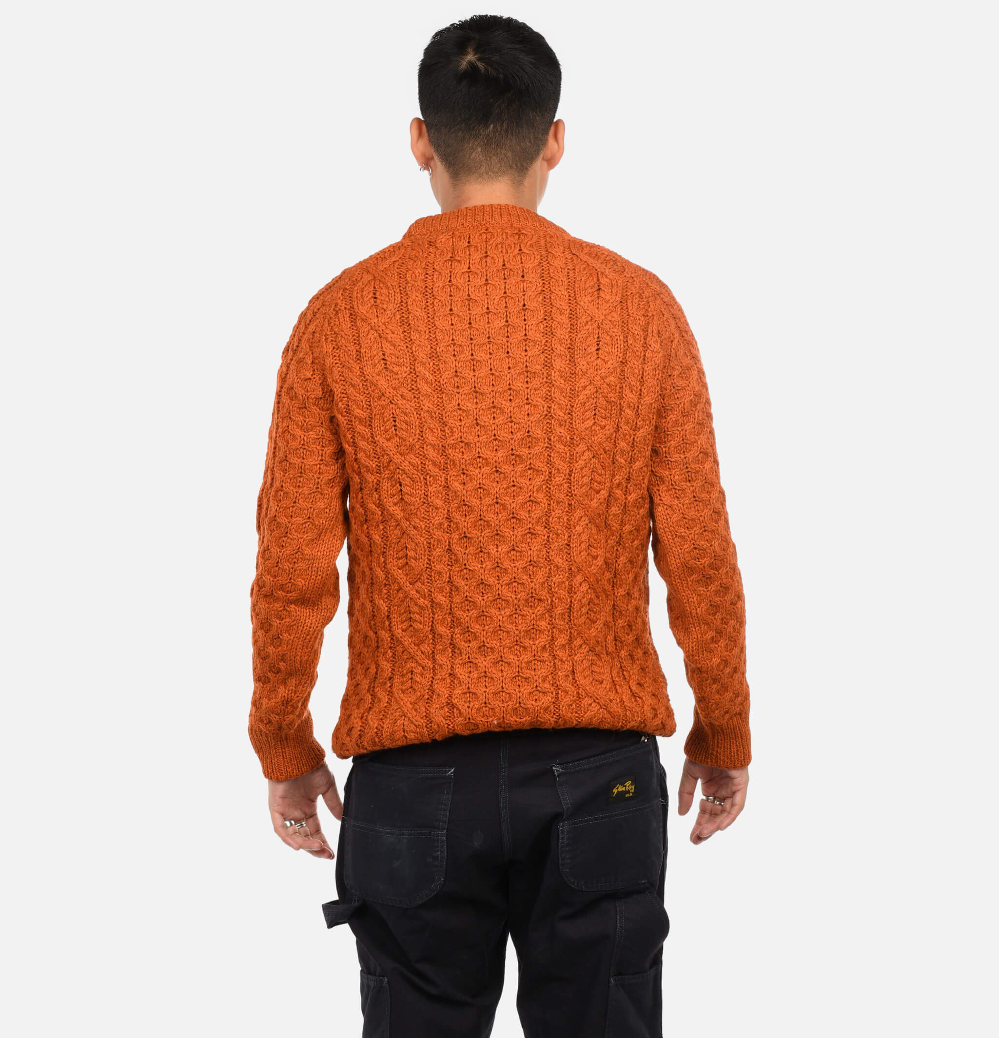 Pull Peregrine Hudson Aran Orange