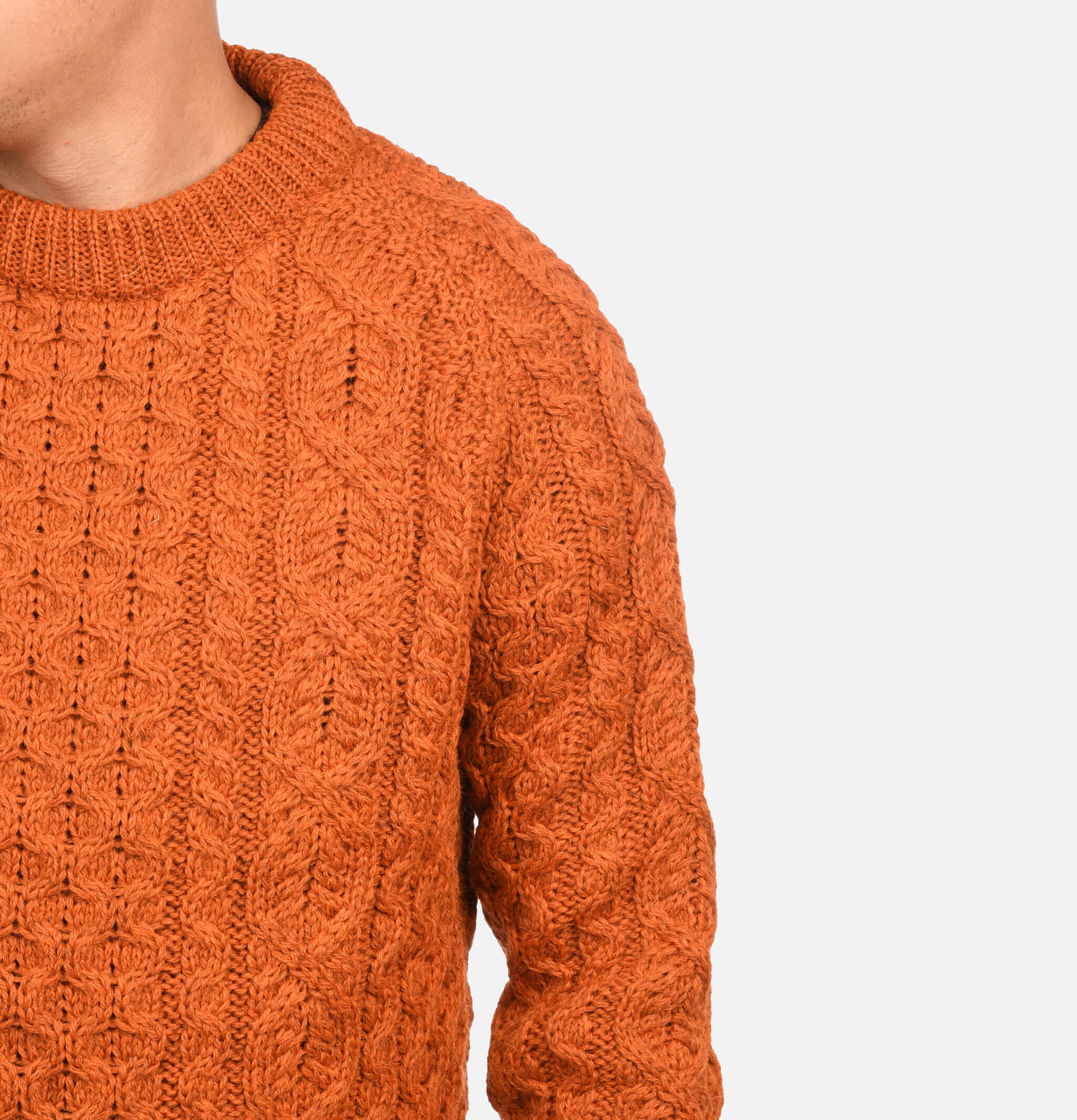 Pull Peregrine Hudson Aran Orange
